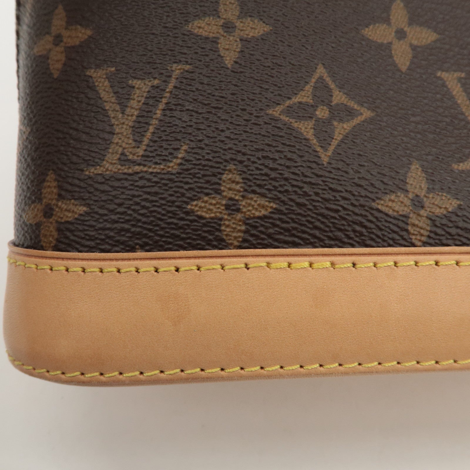 Louis Vuitton Monogram Alma BB 2Way Hand Bag Shoulder Bag M53152 Used