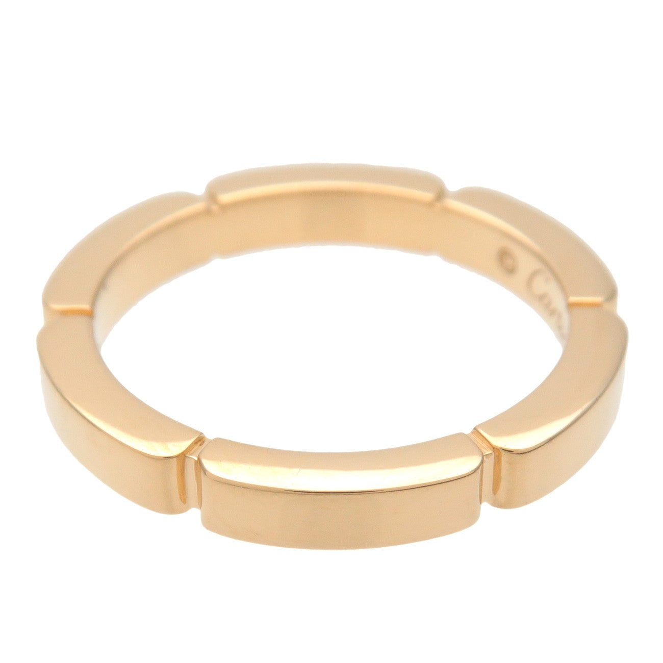 Cartier Maillon Panthere Ring 750YG #8 Yellow Gold