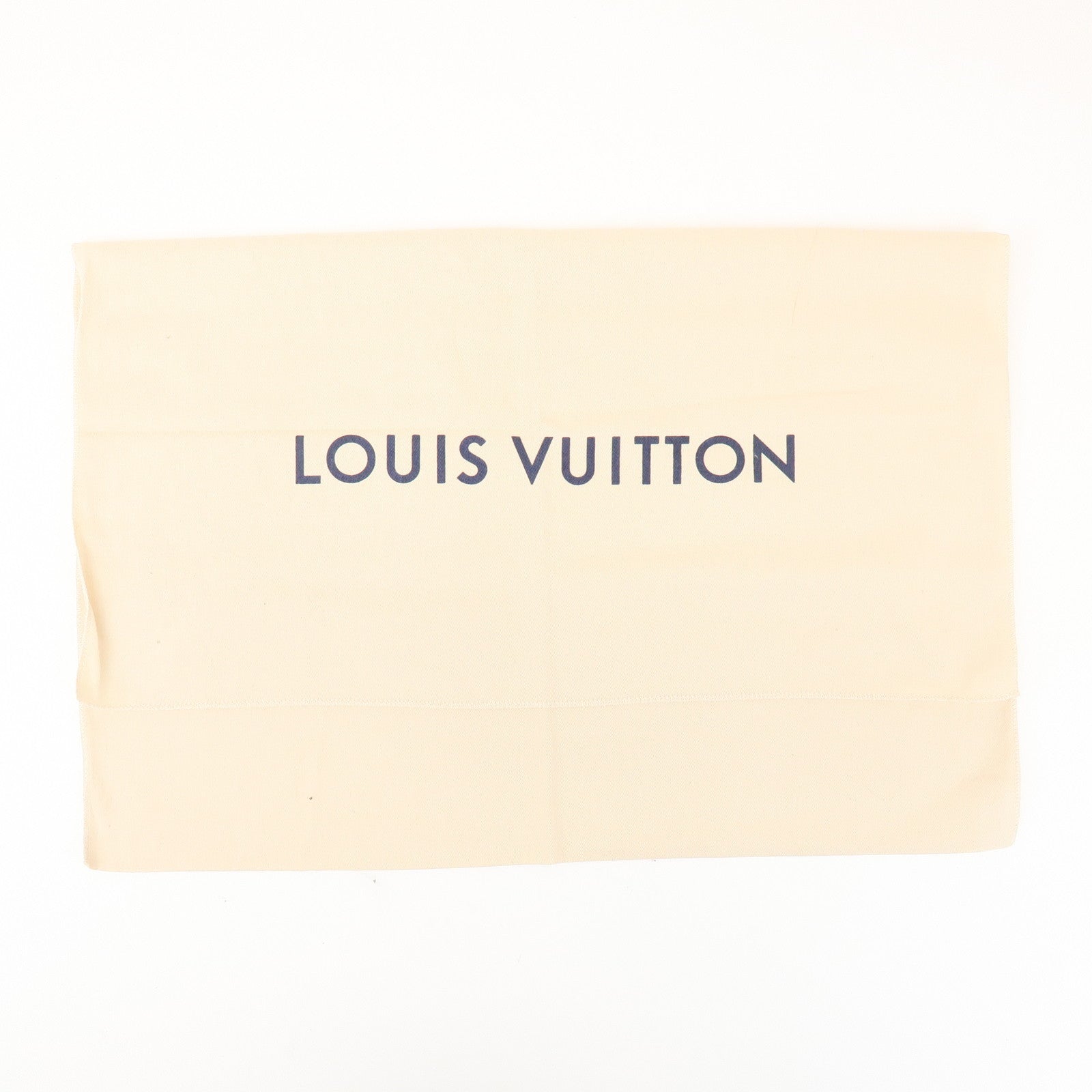 Louis Vuitton Set of 10 Dust Bag Storage Bag Flap Style Beige