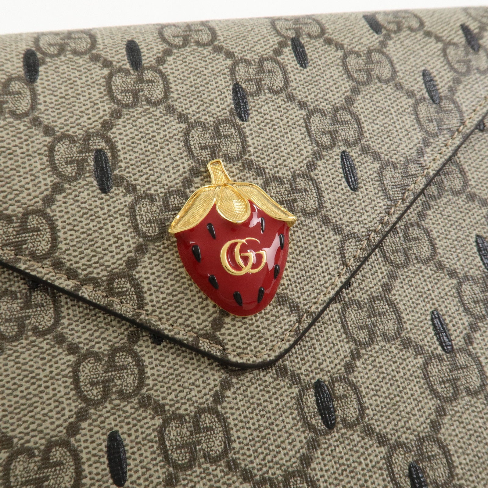 GUCCI GG Supreme GG Marmont Hand Bag Shoulder Bag Beige 726249