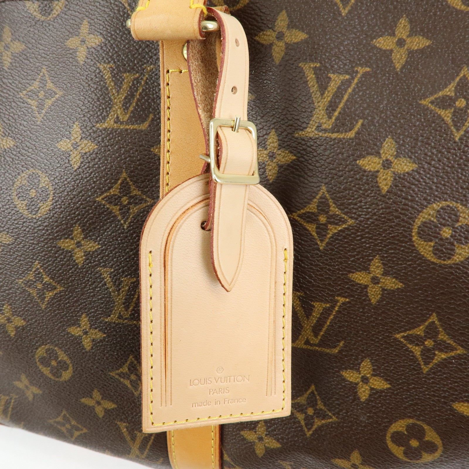 Louis Vuitton Monogram Keep All Bandouliere 50 Boston Bag M41416