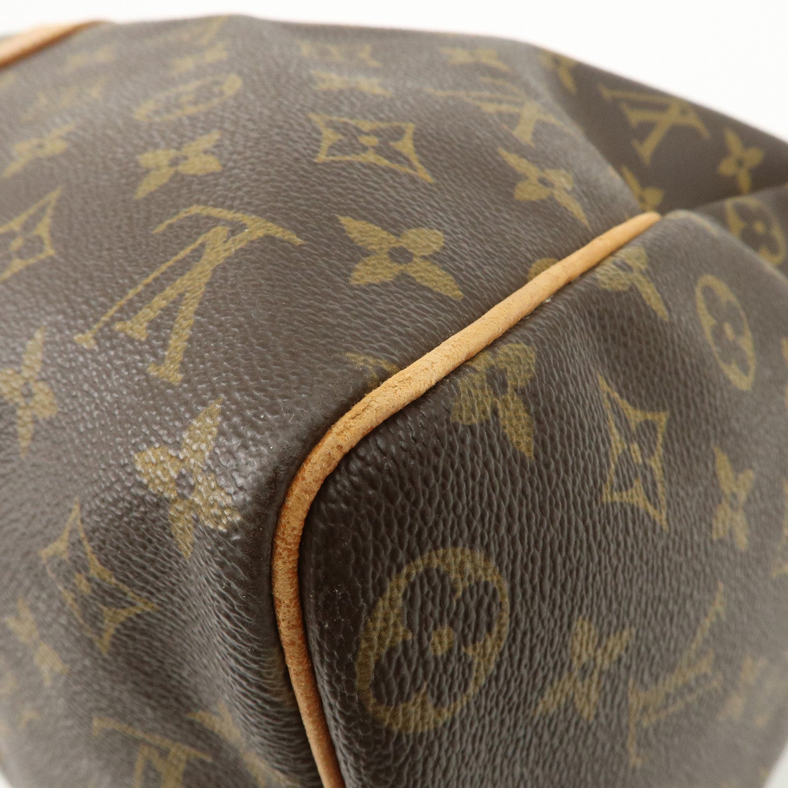 Louis Vuitton Monogram Keep All 45 Boston Bag Brown M41428 Used