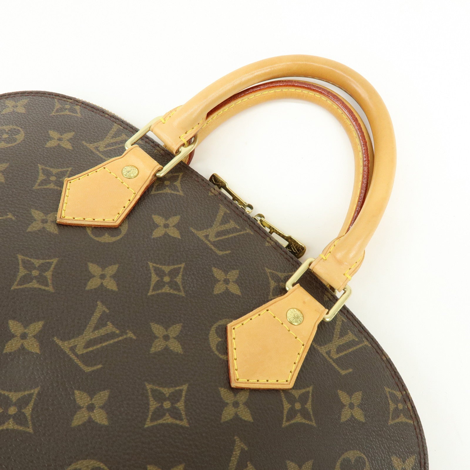 Louis Vuitton Monogram Alma Hand Bag Brown M51130