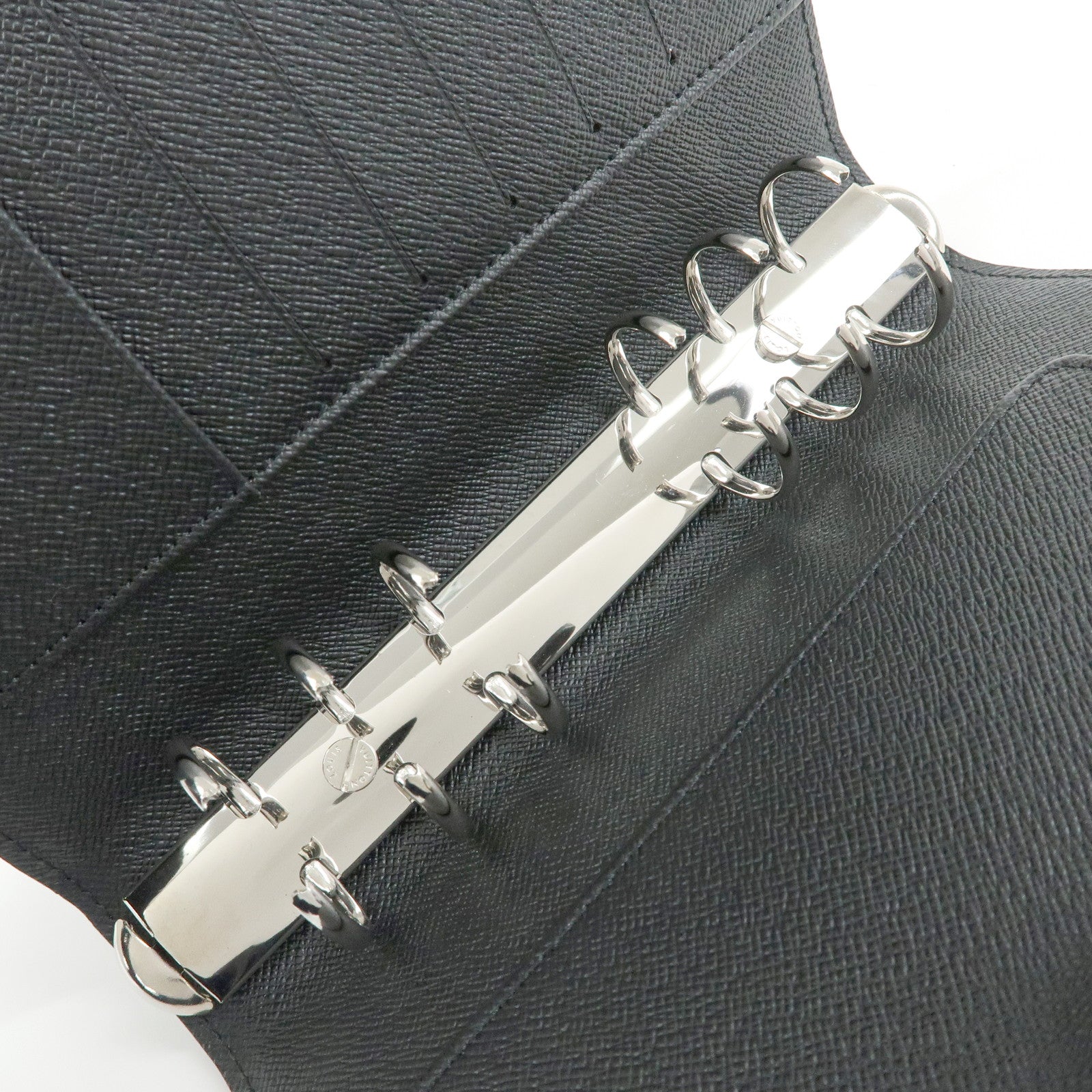 Louis Vuitton Epi Agenda MM Planner Cover Noir Black R20202