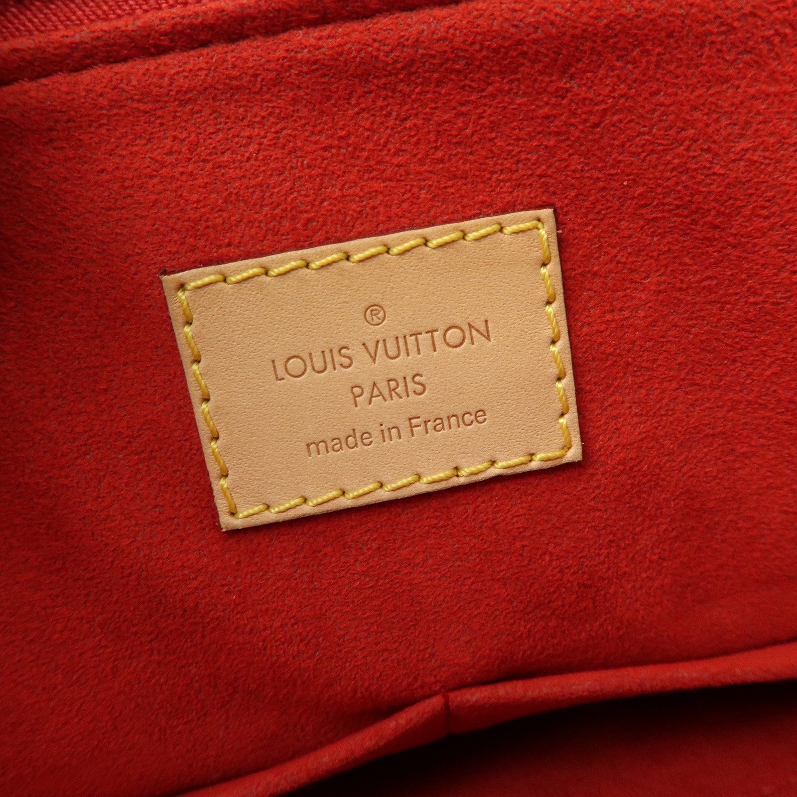 Louis Vuitton Monogram Pallas Canvas Leather 2Way Bag Cerise M41175