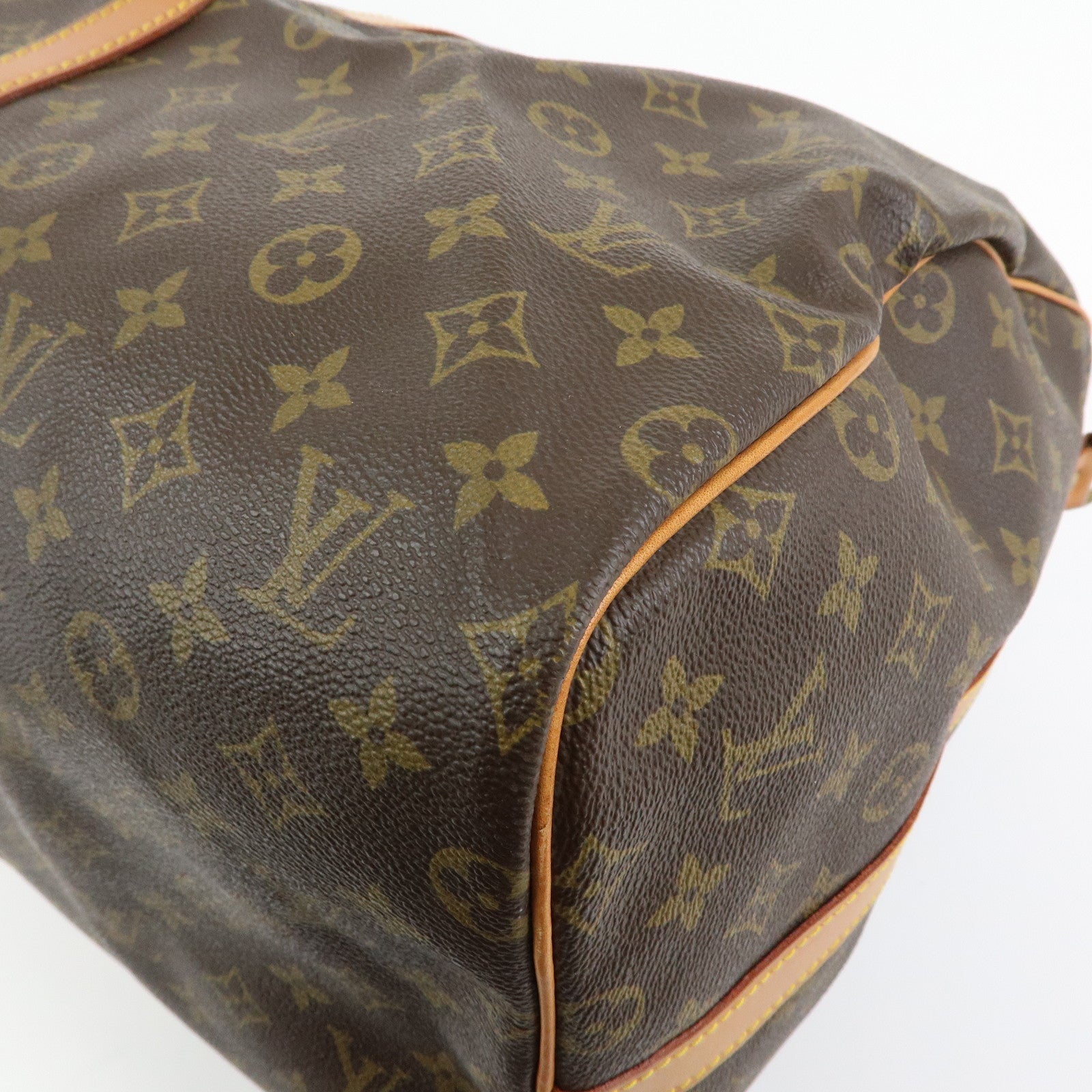 Louis Vuitton Monogram Keep All Bandouliere 55 Boston Bag M41414