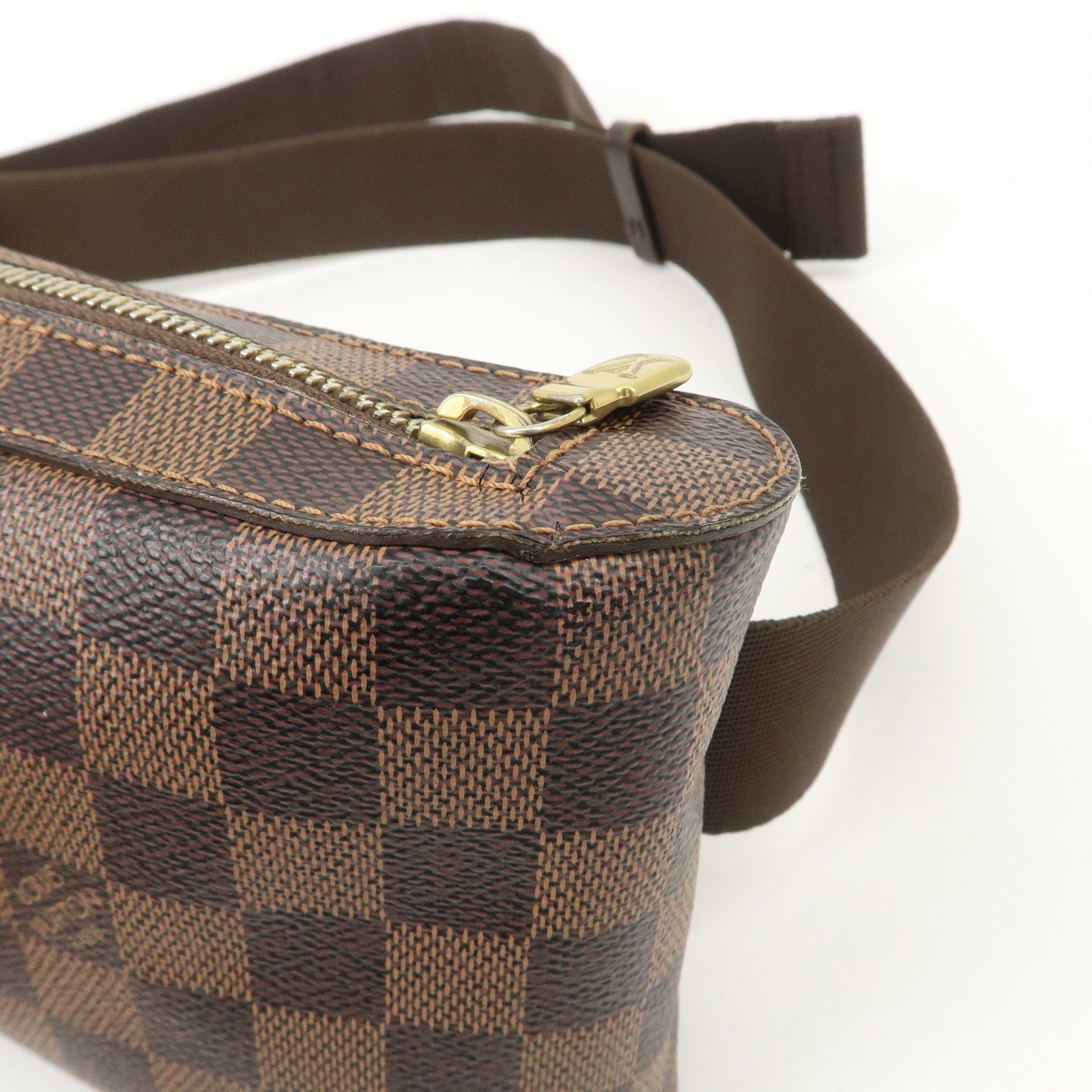 Louis Vuitton Damier Ebene Geronimos Crossbody Bag Waist Bag N51994 Used