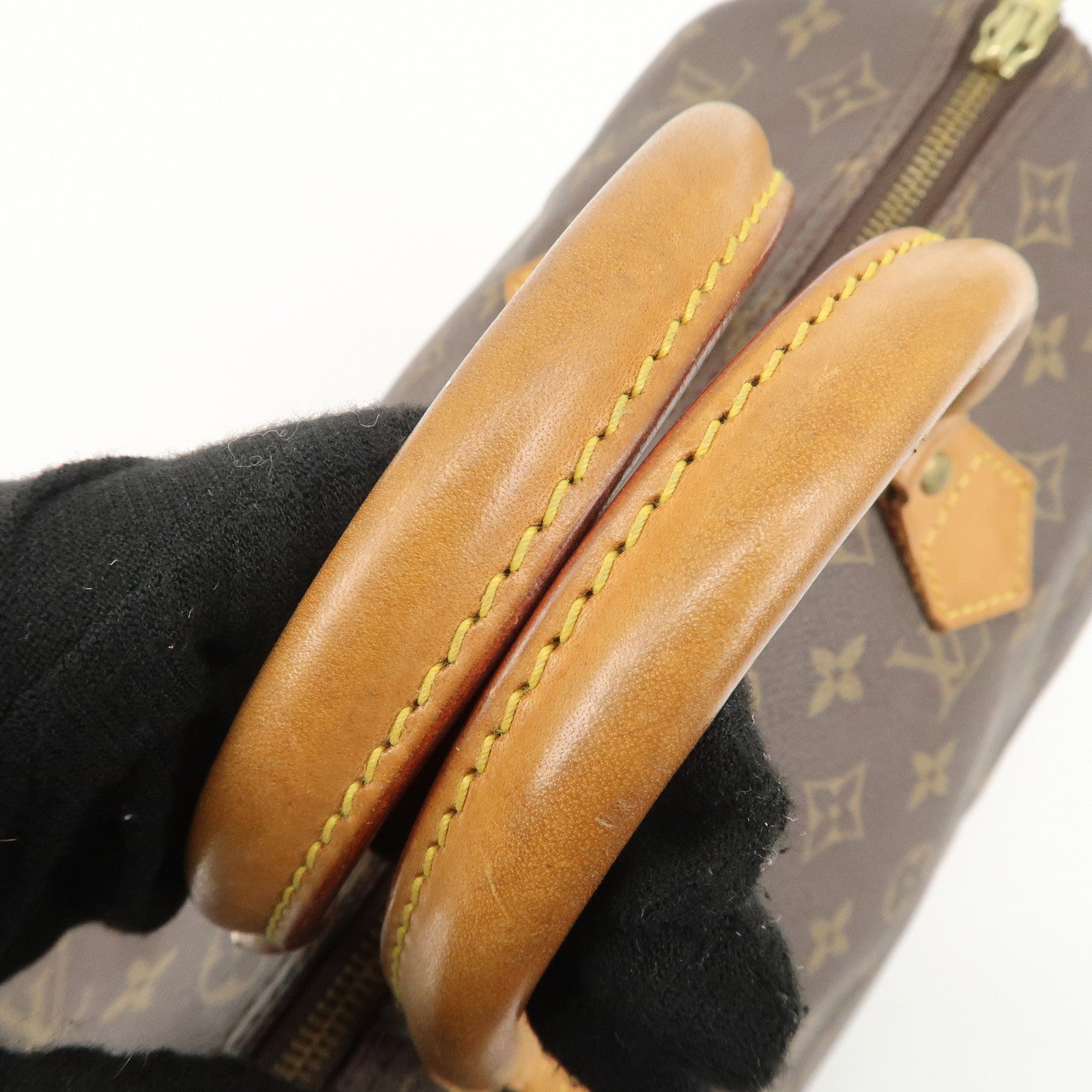 Louis Vuitton Monogram Speedy 30 Hand Bag Boston Bag M41526 Used