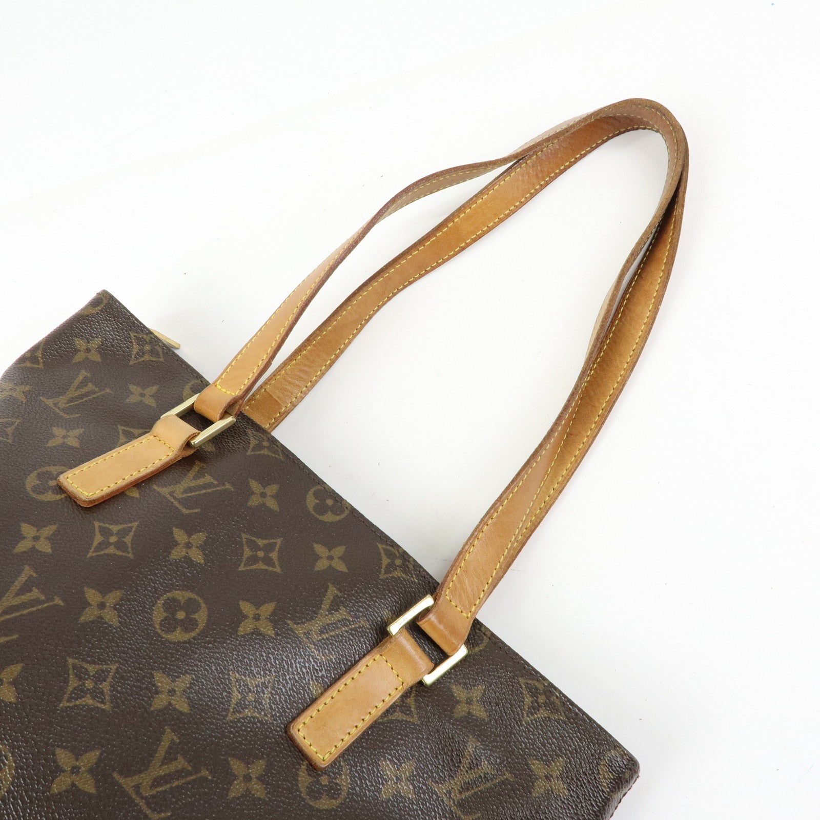 Louis Vuitton Monogram Cabas Piano Tote Bag Hand Bag M51148