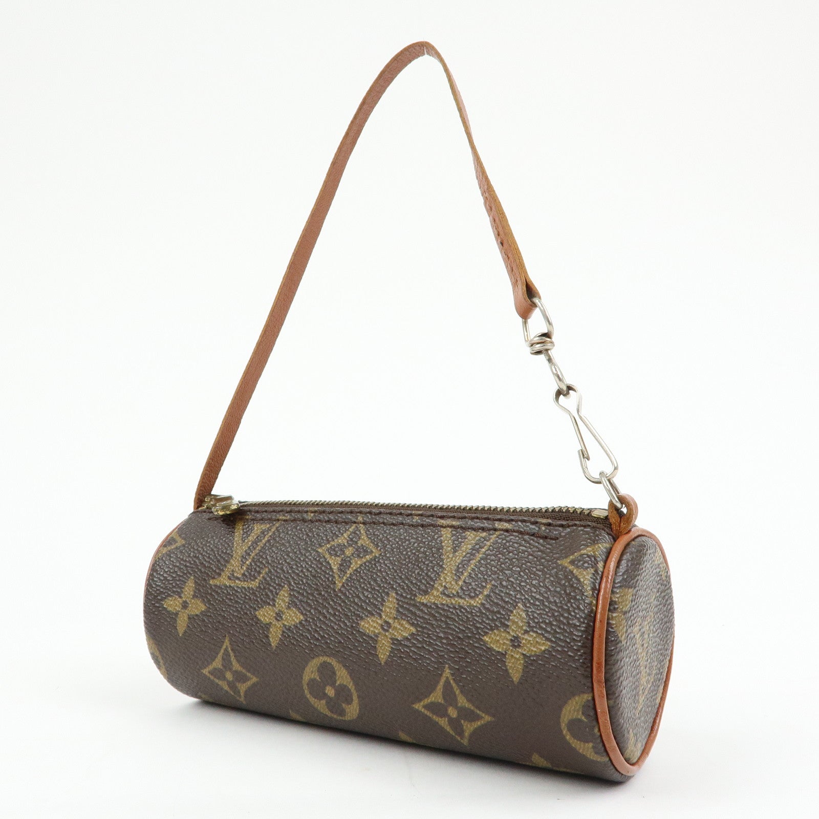 Louis Vuitton Monogram Mini Pouch for Papillon Bag Brown