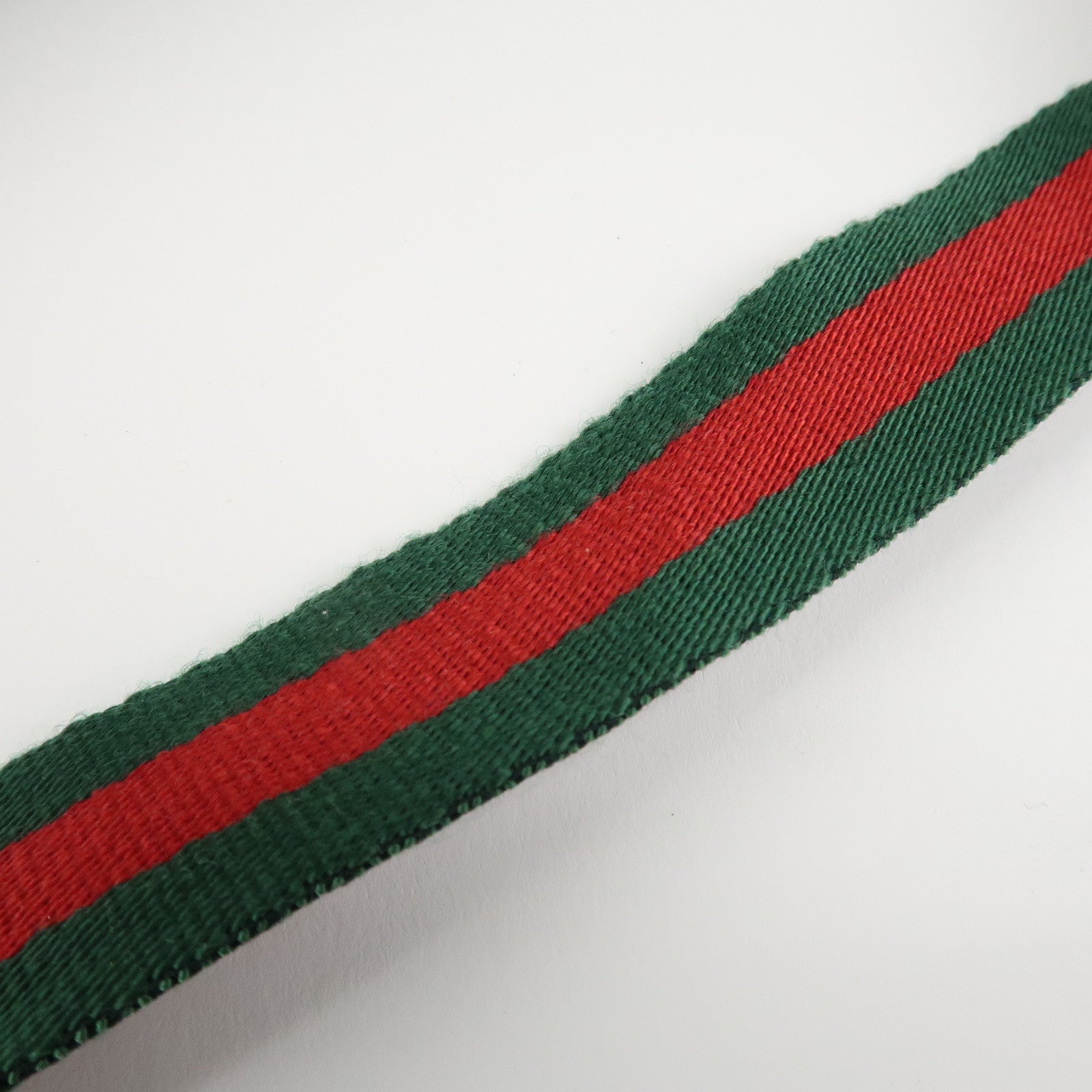 GUCCI Sherry Canvas Leather Pouch Hand Bag Beige Brown 106644 Used