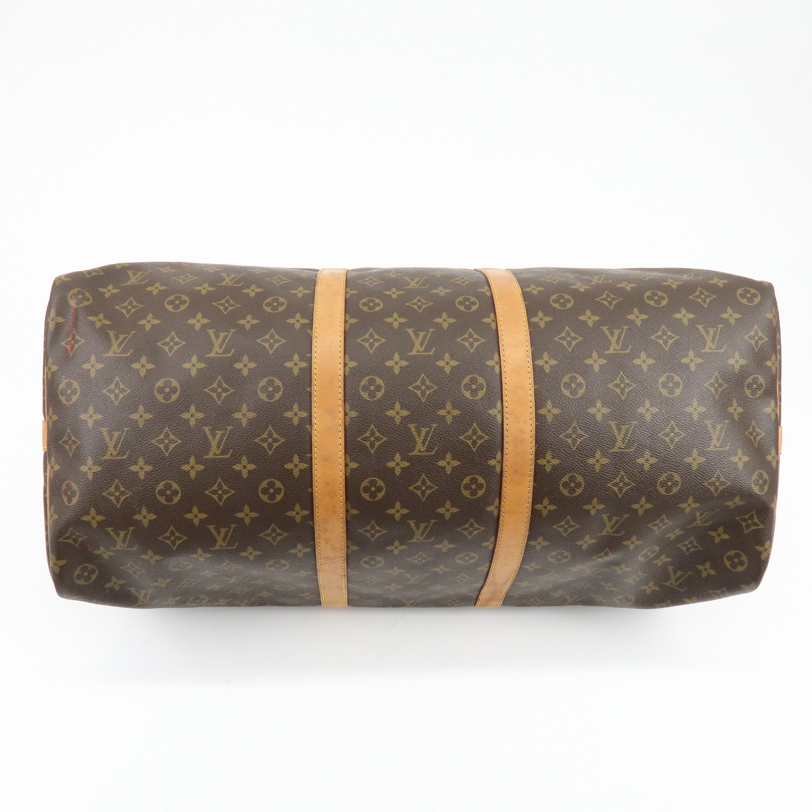 Louis Vuitton Monogram Keep All Bandouliere 60 Boston Bag M41412