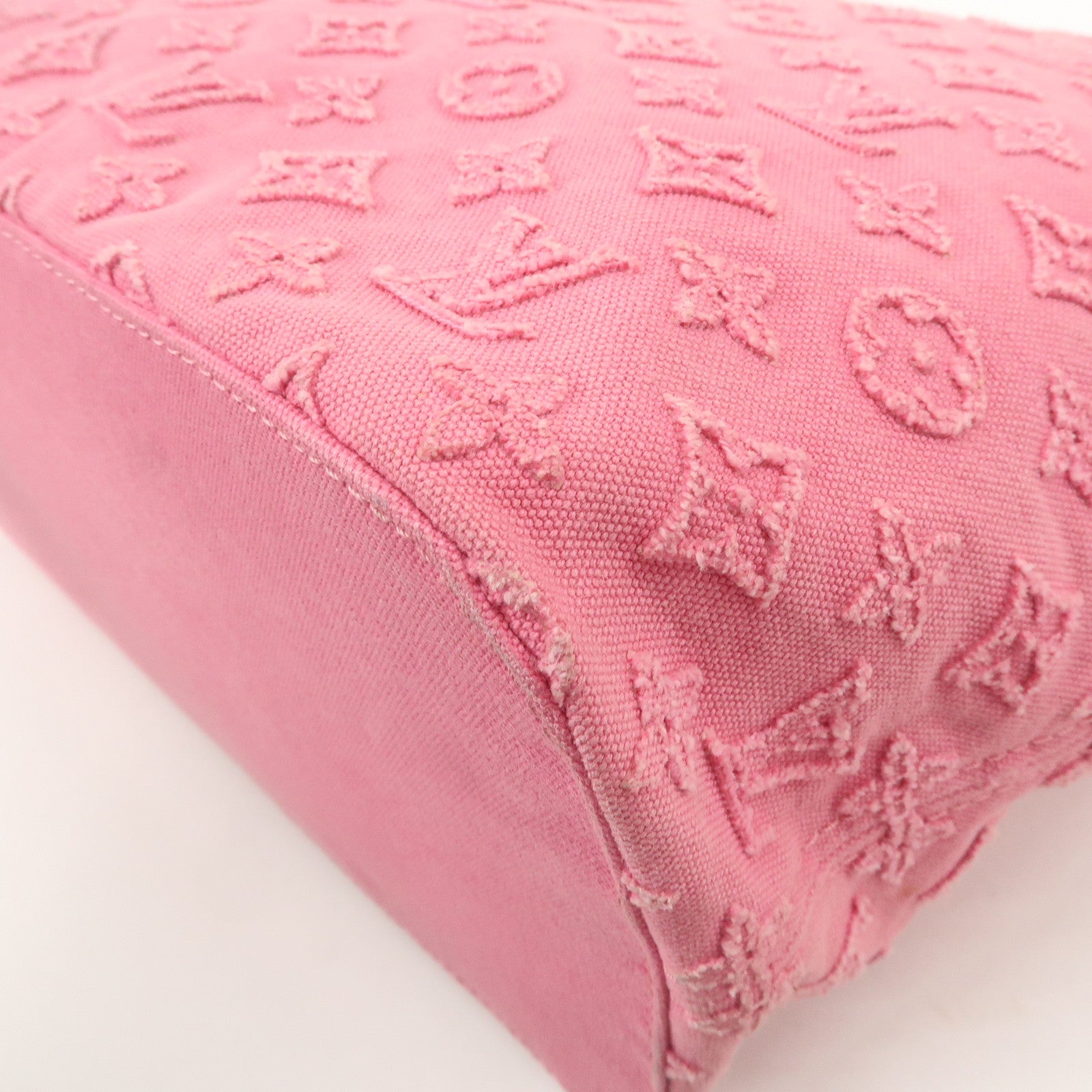 Louis Vuitton Monogram Stone Neverfull MM Tote Bag Shoulder Bag Rose M40834