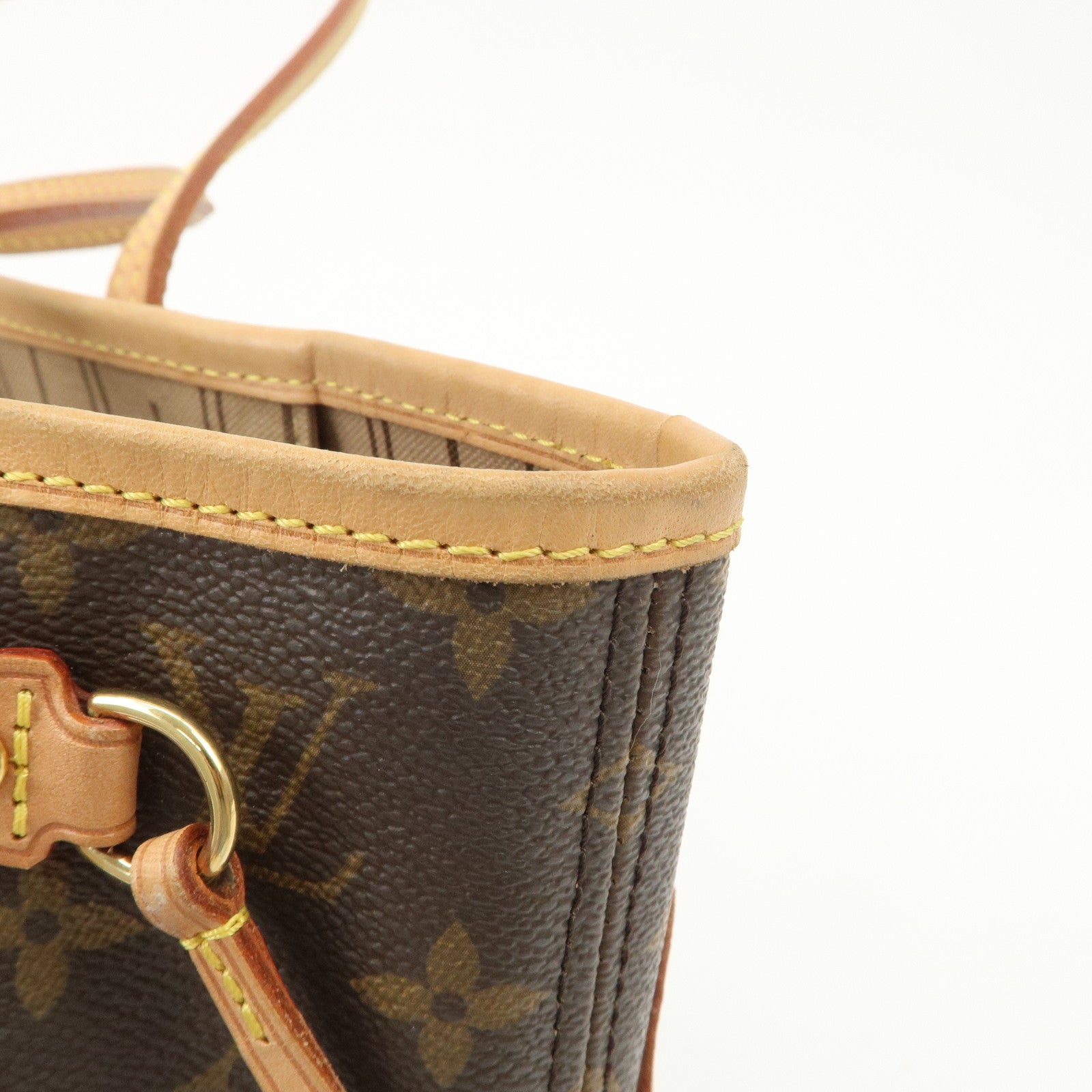 Louis Vuitton Monogram Neverfull PM Tote Bag Brown M40155