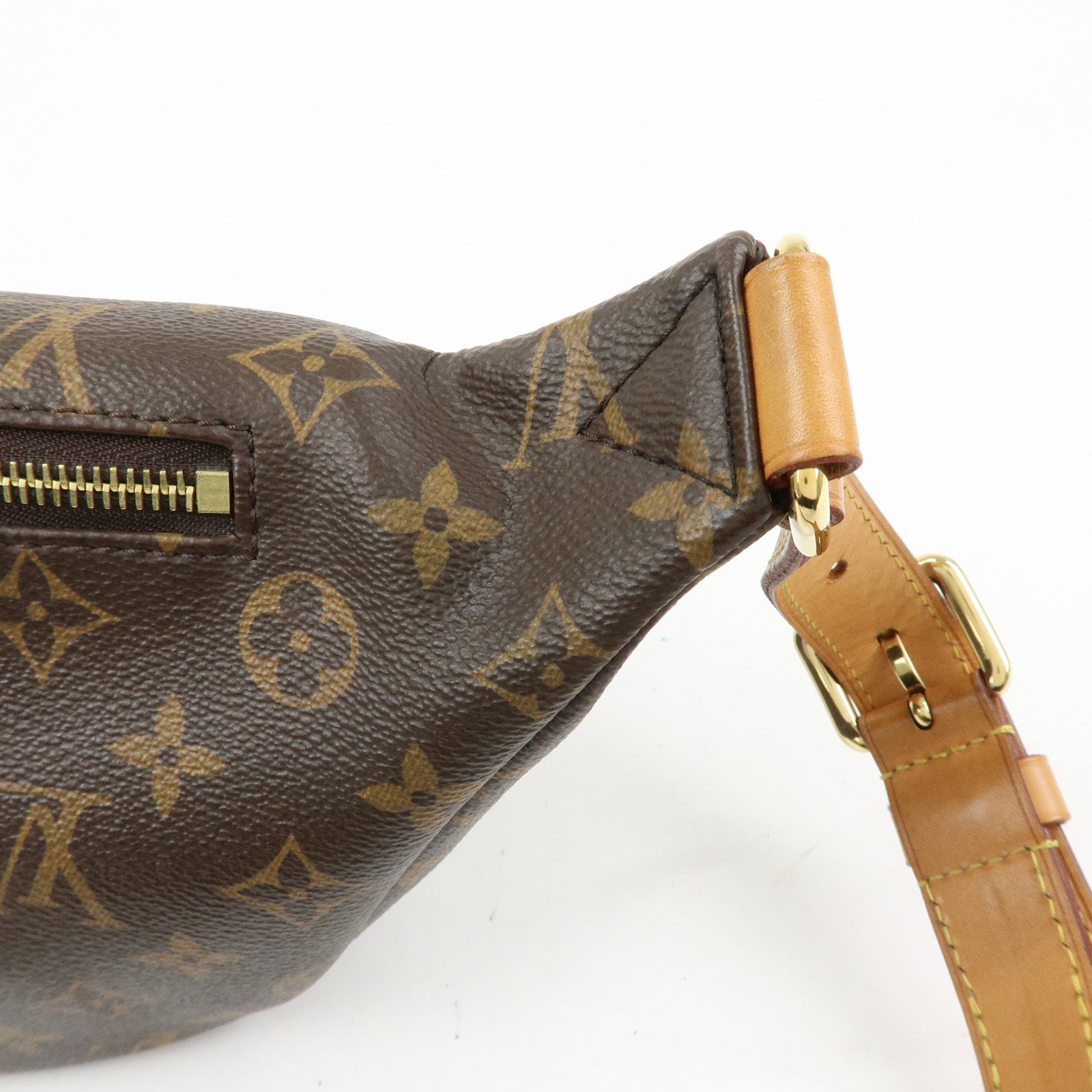 Louis Vuitton Monogram Bumbag Crossbody Shoulder Bag Brown M43644