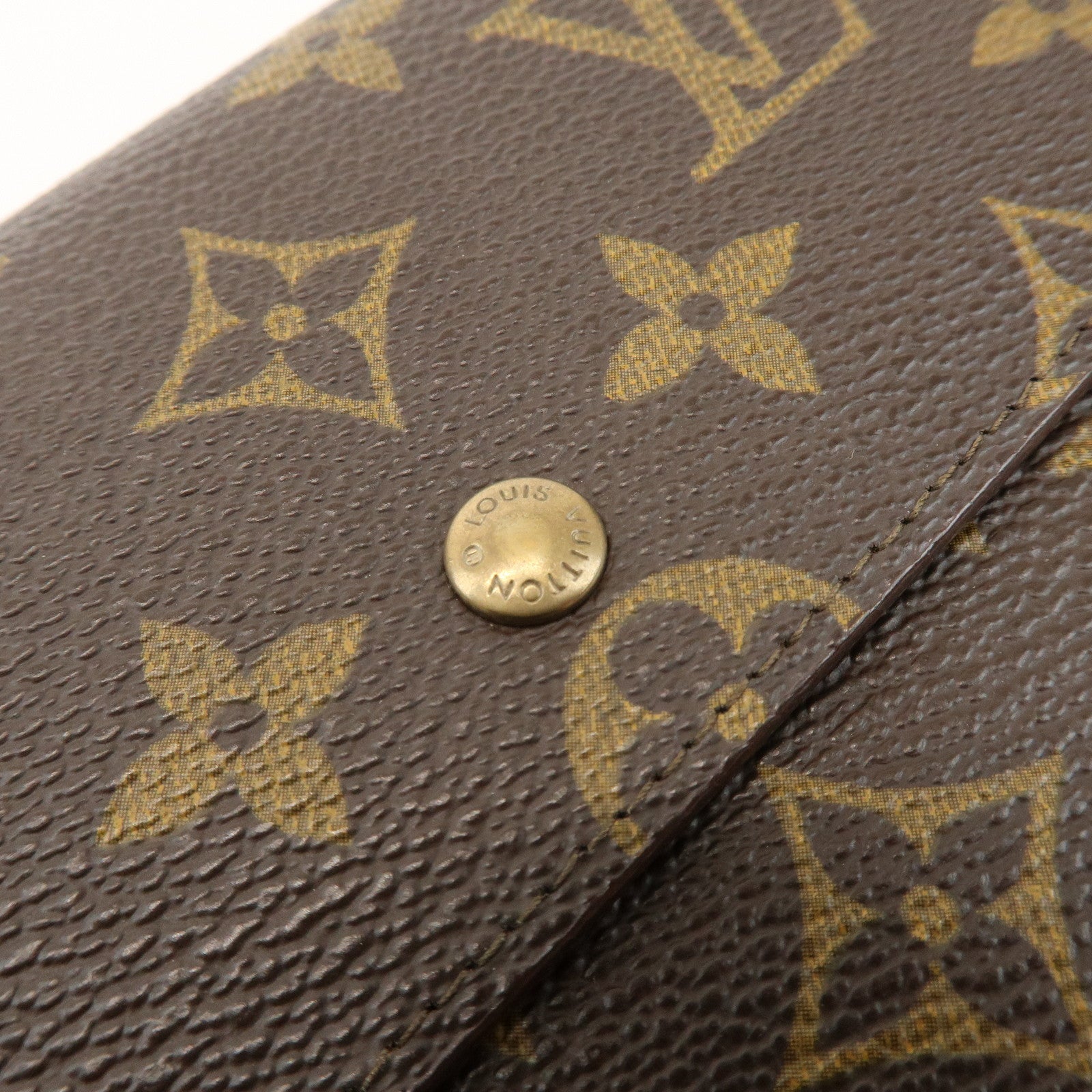 Louis Vuitton Monogram Pochette Porte Monnaie Credit Wallet M61725