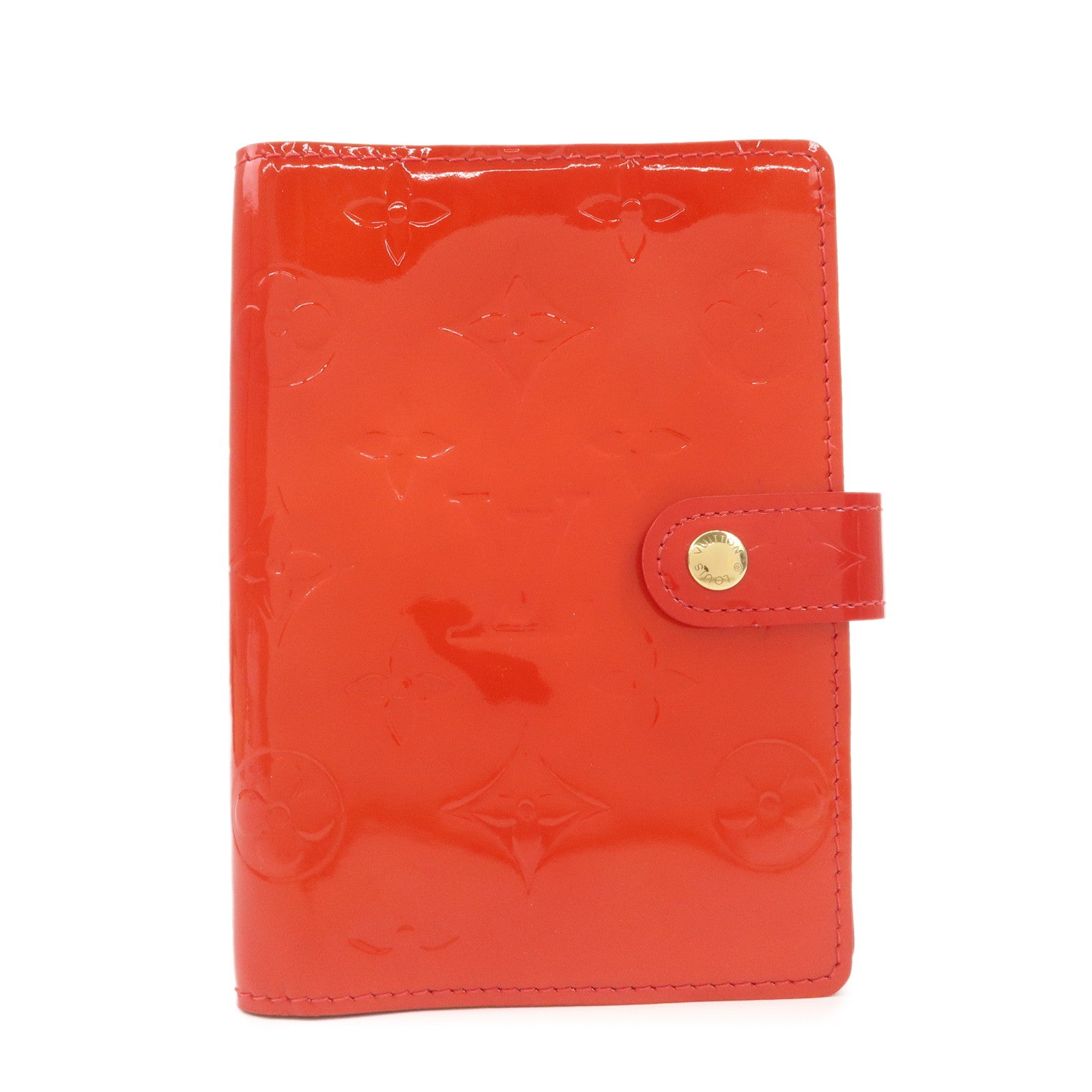Louis Vuitton Monogram Vernis Agenda PM Pomme d'Amour R21016 Used