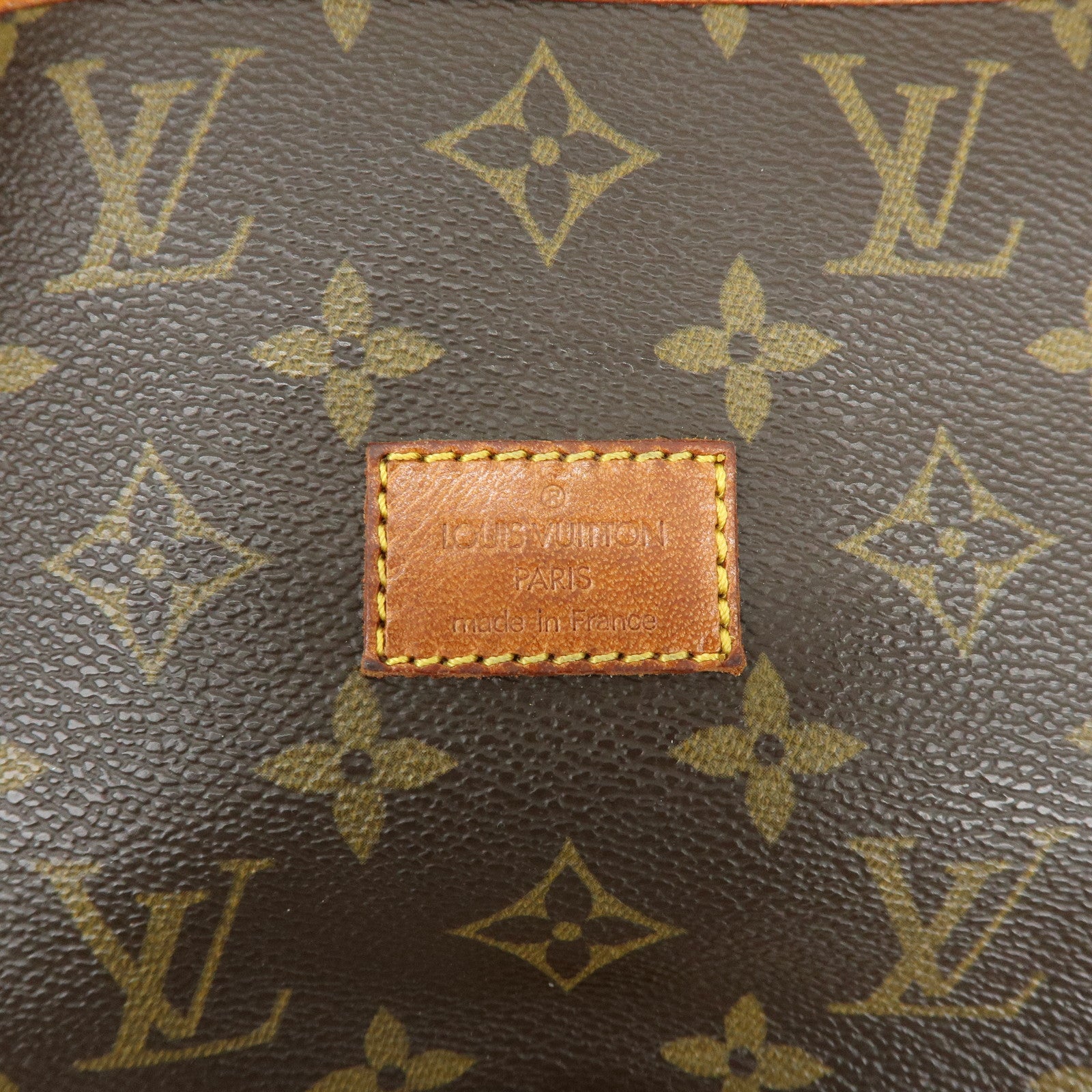 Louis Vuitton Monogram Saumur 30 Canvas Shoulder Bag Brown M42256