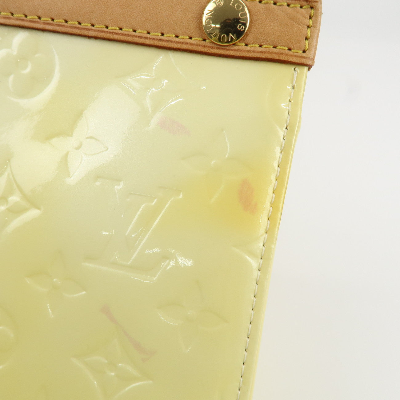 Louis Vuitton Monogram Vernis Roxbury Drive 2Way Bag Perle M91374 Used