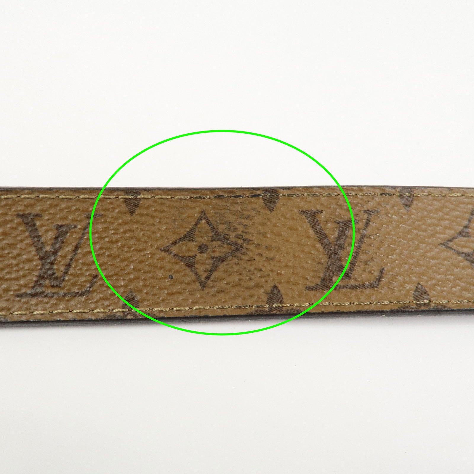Louis Vuitton Monogram Reverse Agneau Milo Dauphine Ceinture M0203