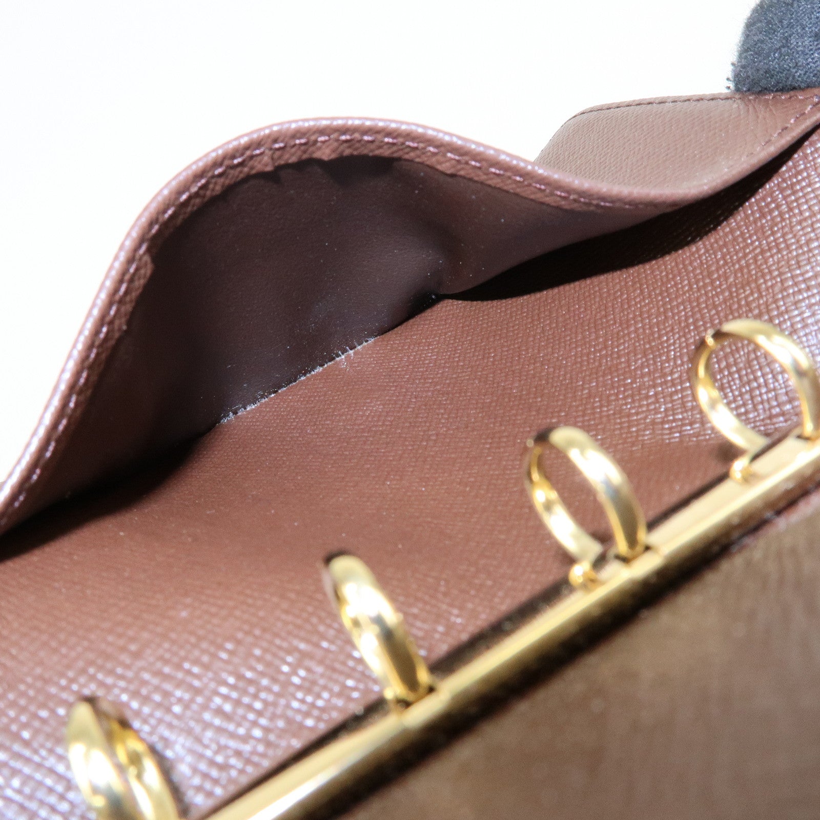 Louis Vuitton Damier Ebene Agenda PM Planner Cover Brown R20700