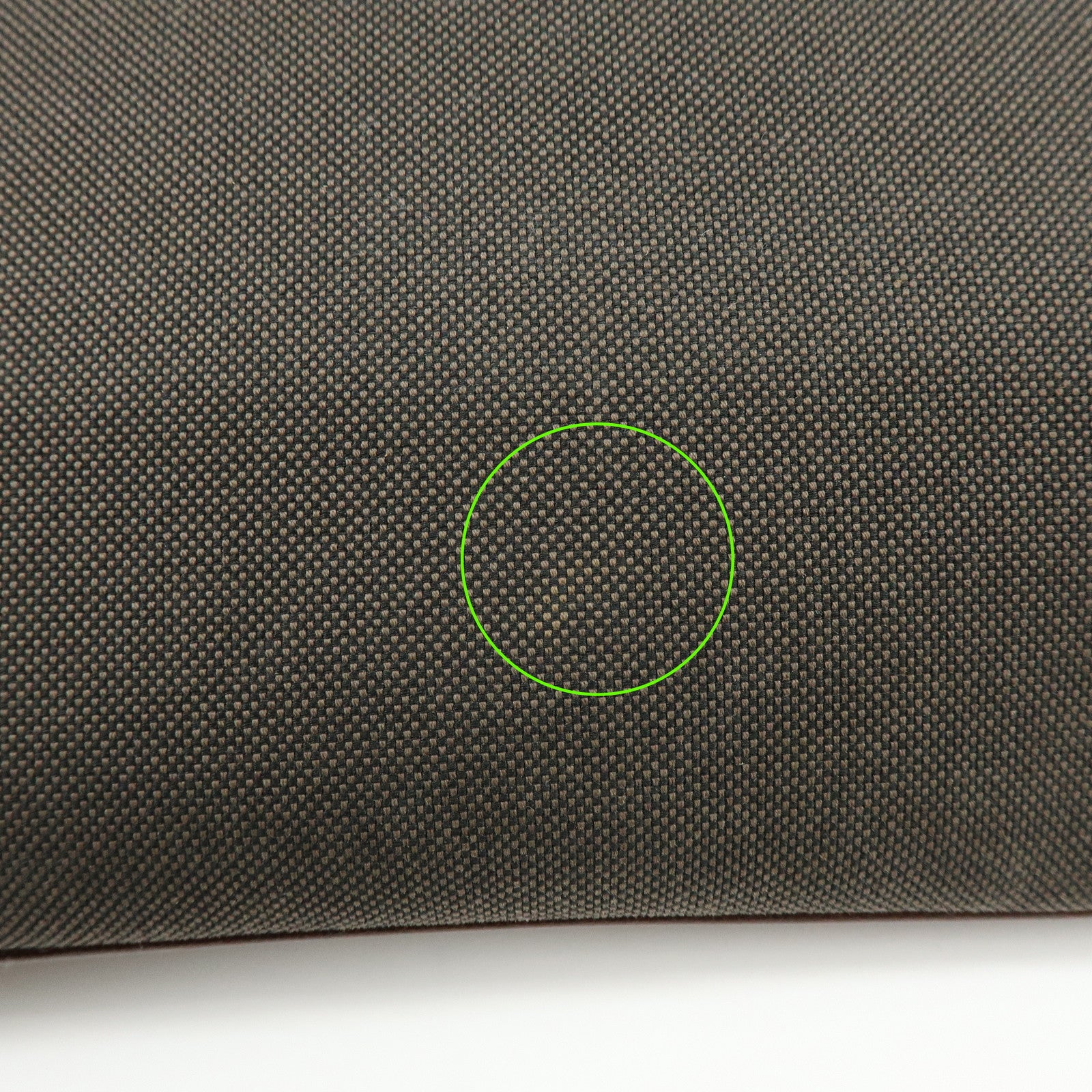 PRADA Logo Jacquard Leather Shoulder Bag Crossbody Bag Brown