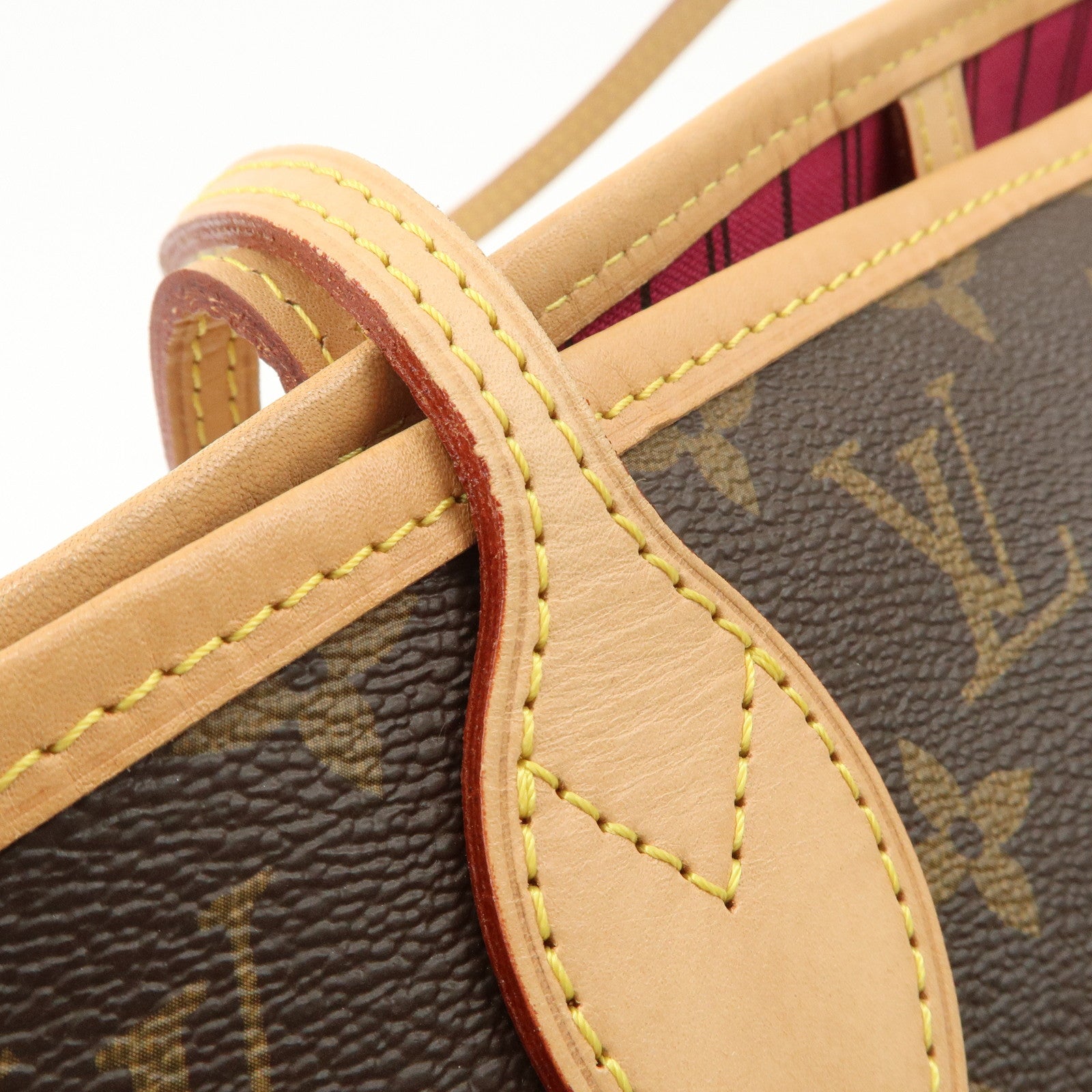 Louis Vuitton Monogram Neverfull MM Tote Bag Pivoine M41178