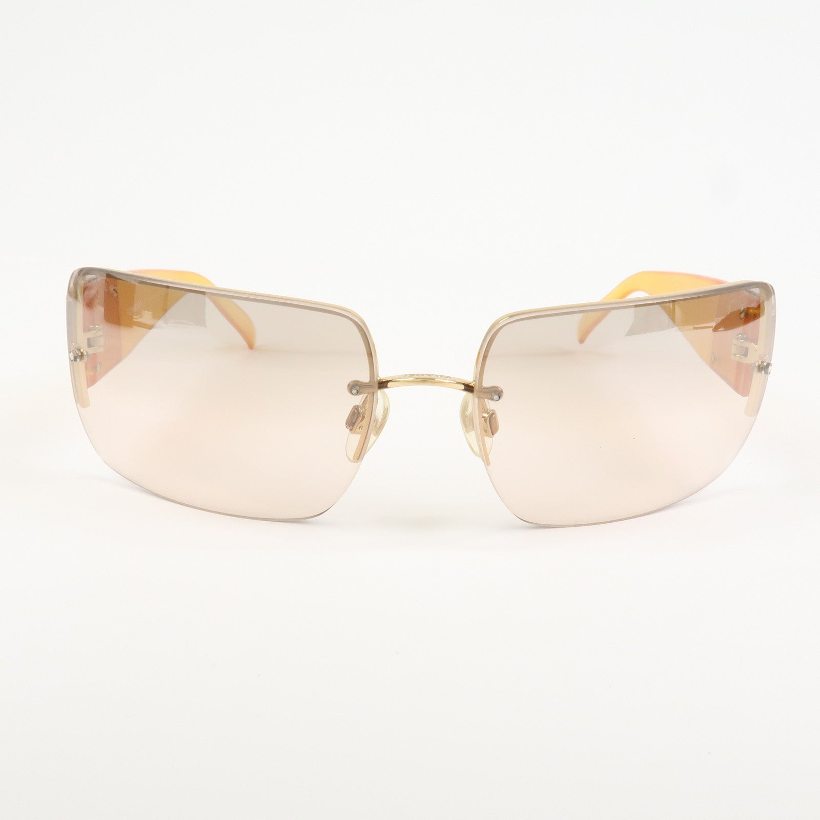 CHANEL Rhinestone Coco Mark Sunglasses 4095-B c.125/8z 62□15