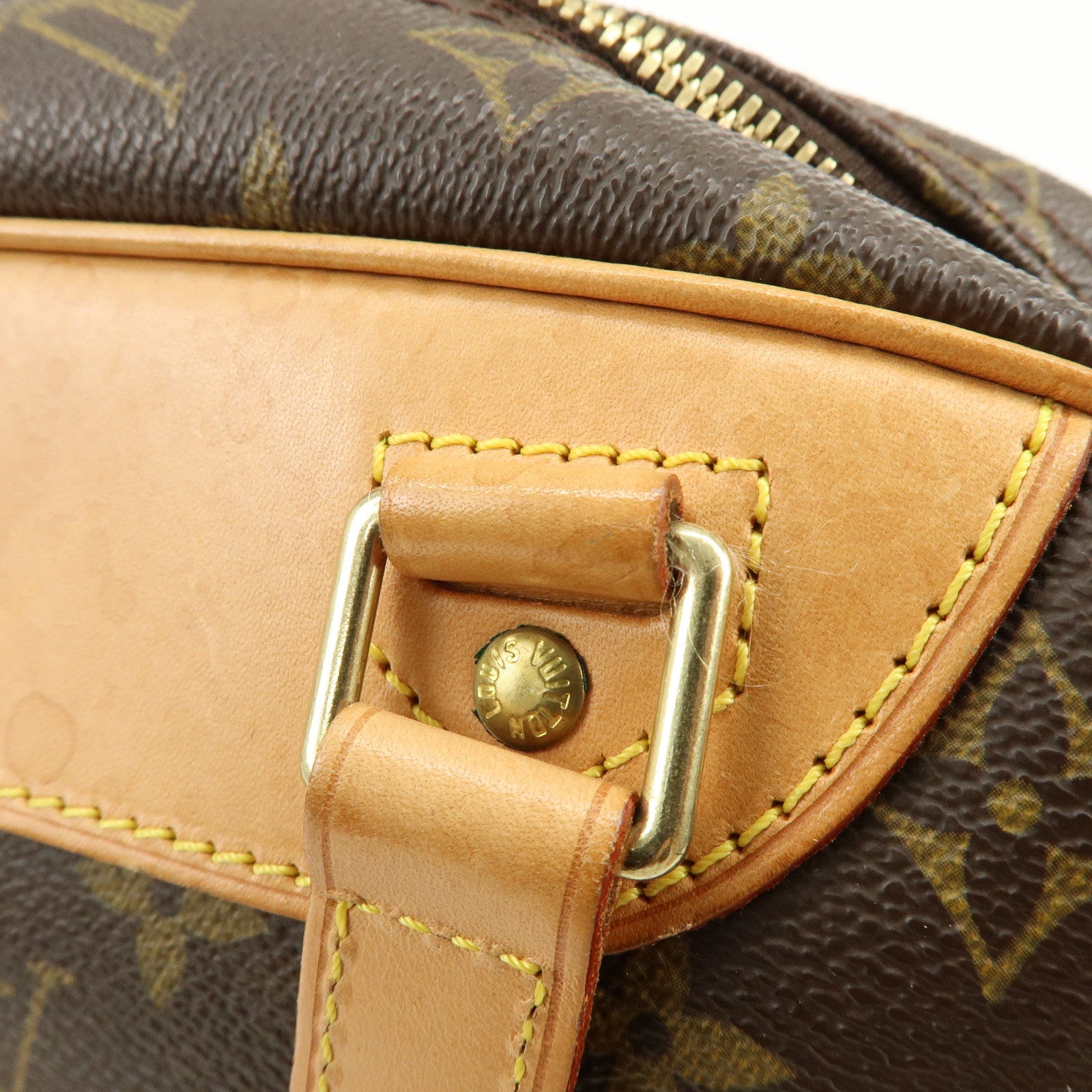 Louis Vuitton Monogram Excursion Shoes Case Hand Bag M41450