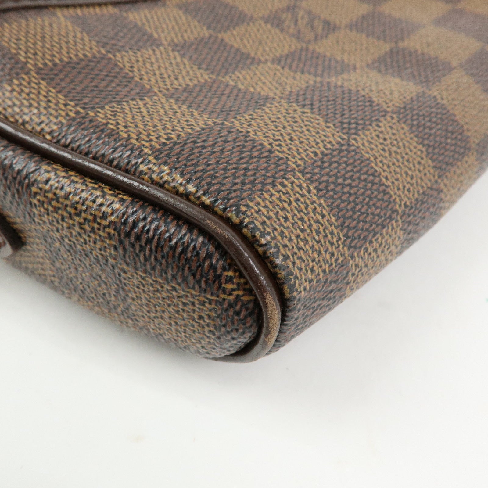 Louis Vuitton Damier Pochette Ipanema Shoulder Bag Ebene N51296