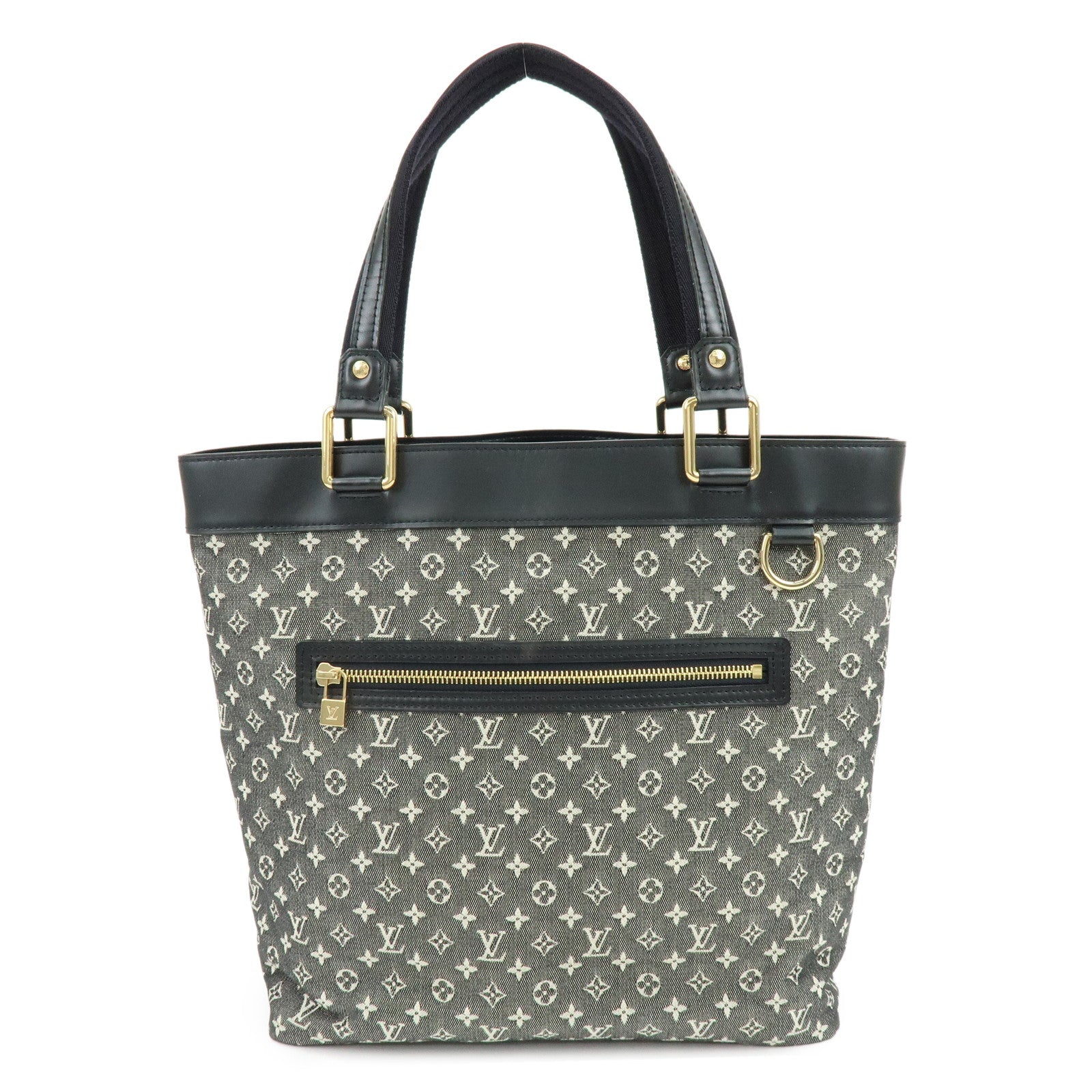 Louis Vuitton Monogram Mini Lucille GM Tote Hand Bag Noir M92609