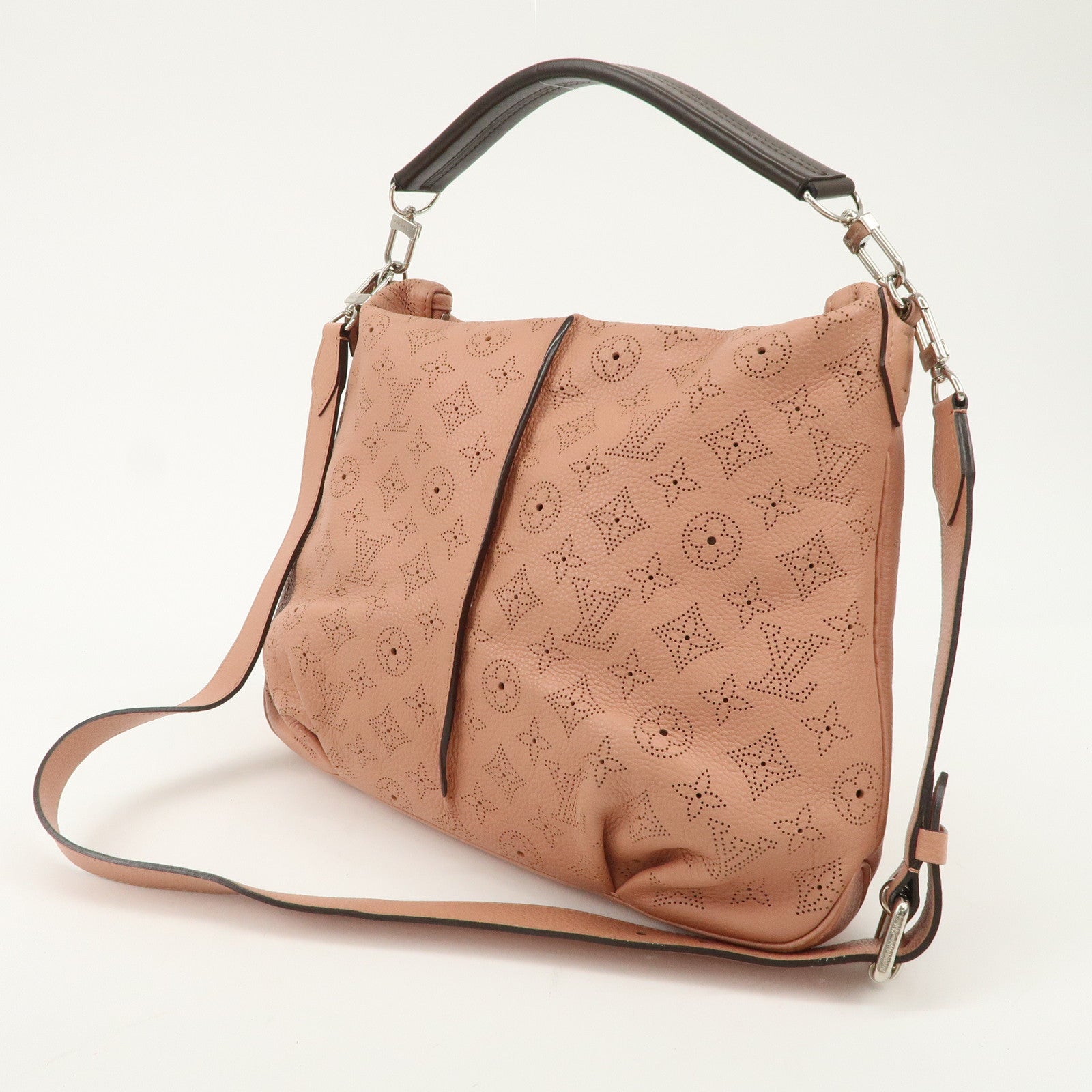 Louis Vuitton Monogram Mahina Selene PM Shoulder Bag Rose M94276