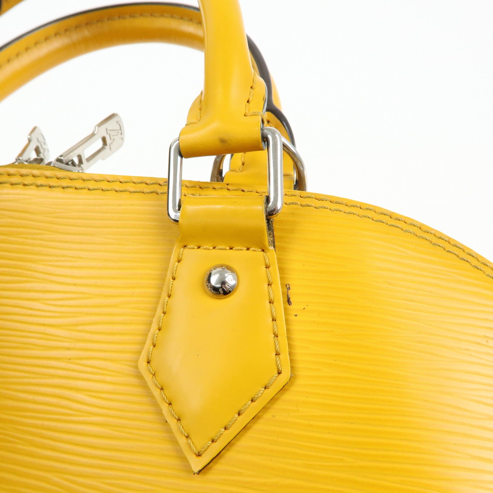 Louis Vuitton Epi Alma PM Leather Hand Bag Mimosa M40951