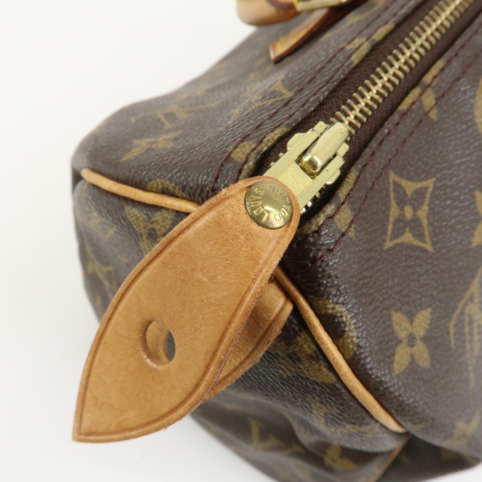 Louis Vuitton Monogram Speedy 30 Boston Bag Hand Bag Brown M41526