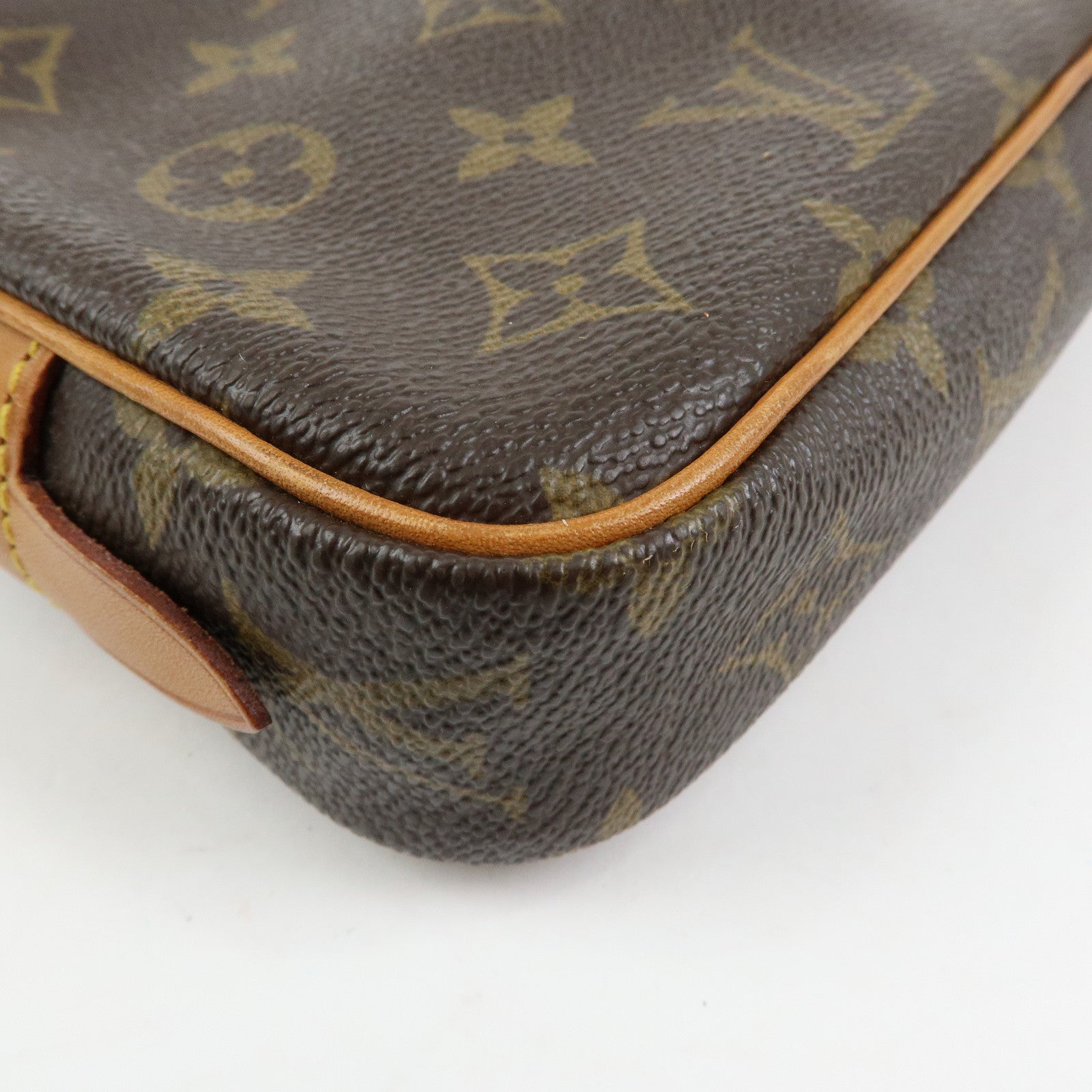 Louis Vuitton Monogram Pochette Marly Bandouliere Bag Brown M51828