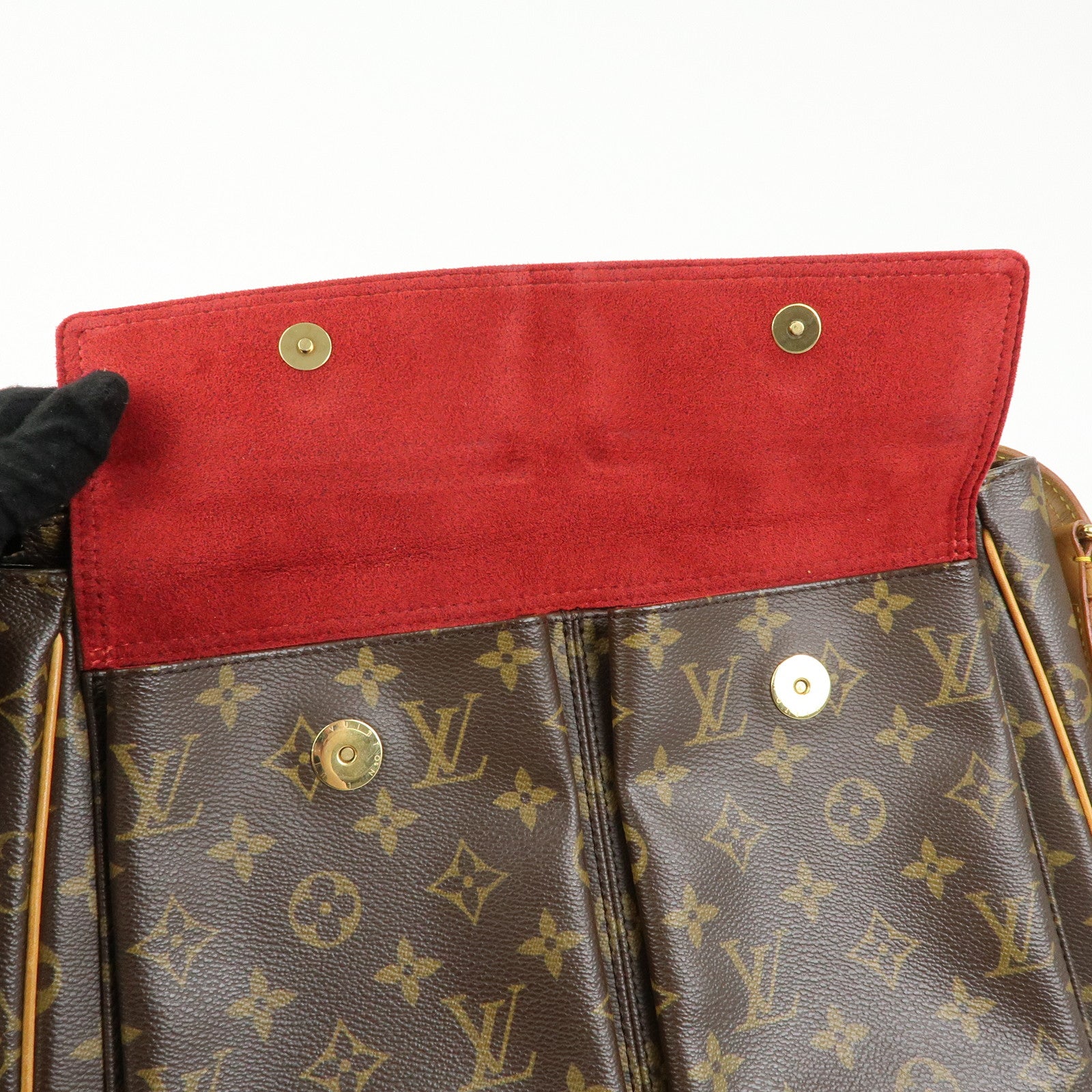 Louis Vuitton Monogram Viva Cite GM Shoulder Bag Brown M51163