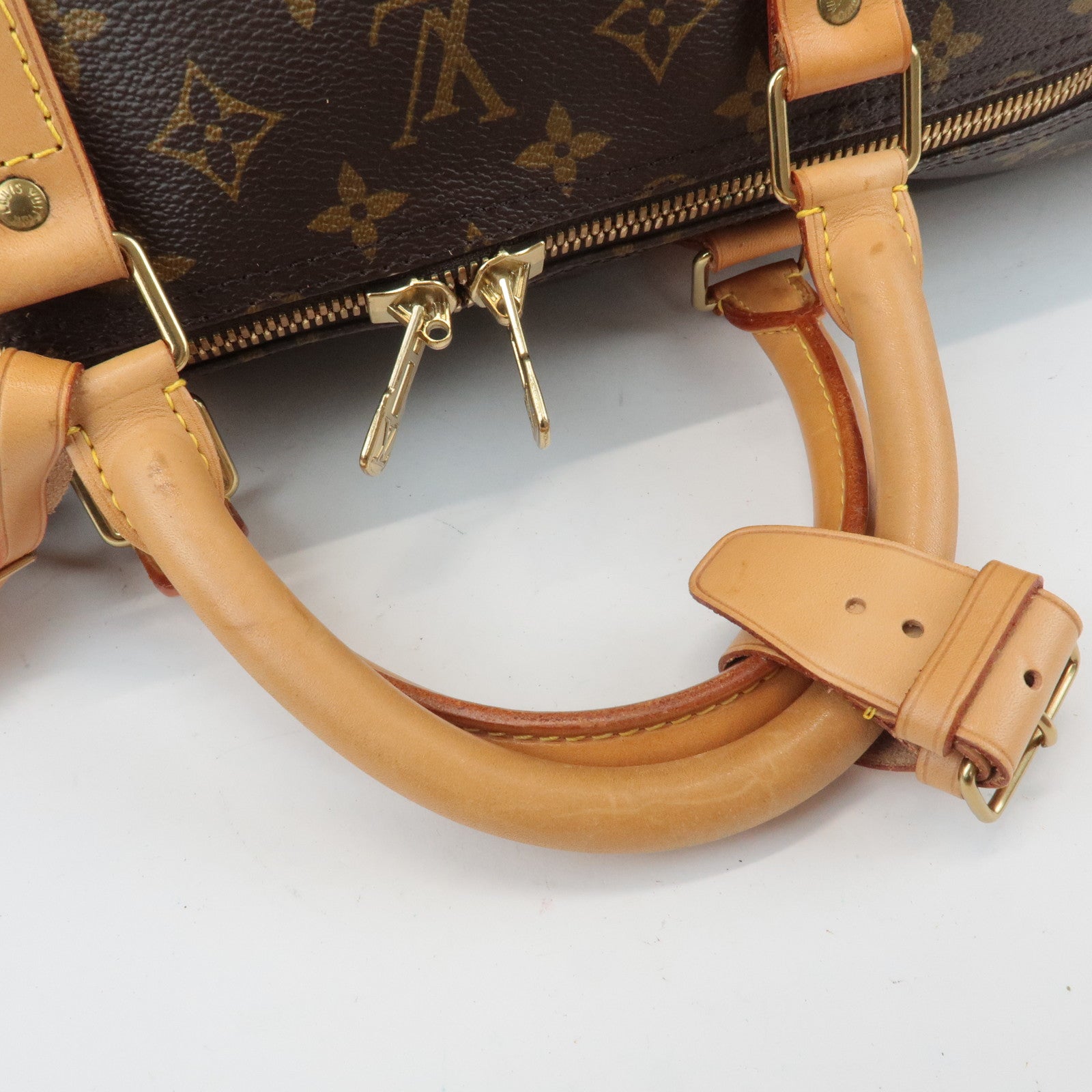 Louis Vuitton Monogram Keep All Bandouliere 60 Boston Bag M41412 Used