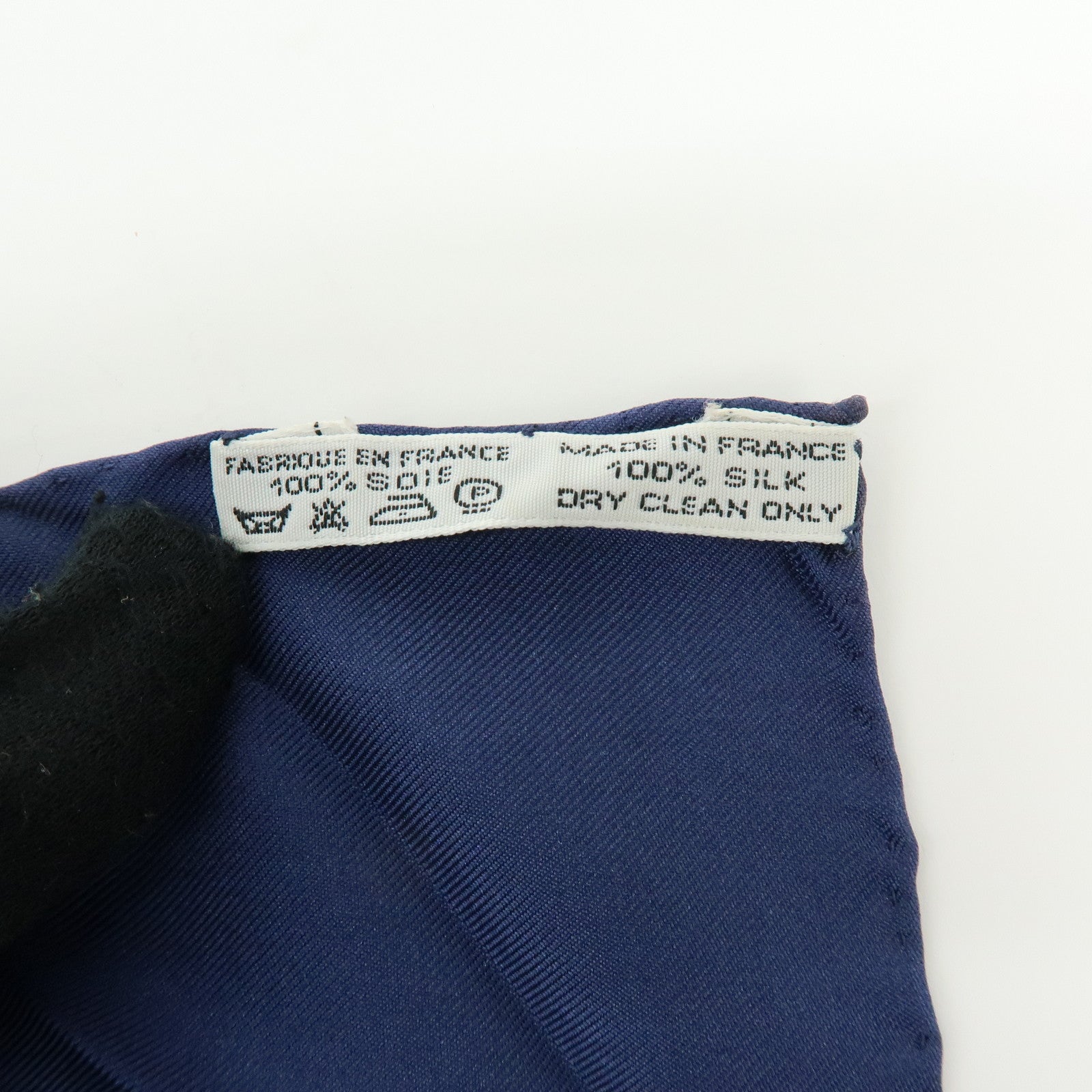 HERMES Carre 90 Set of 2 Silk 100% Scarf Navy Ivory Green Purple