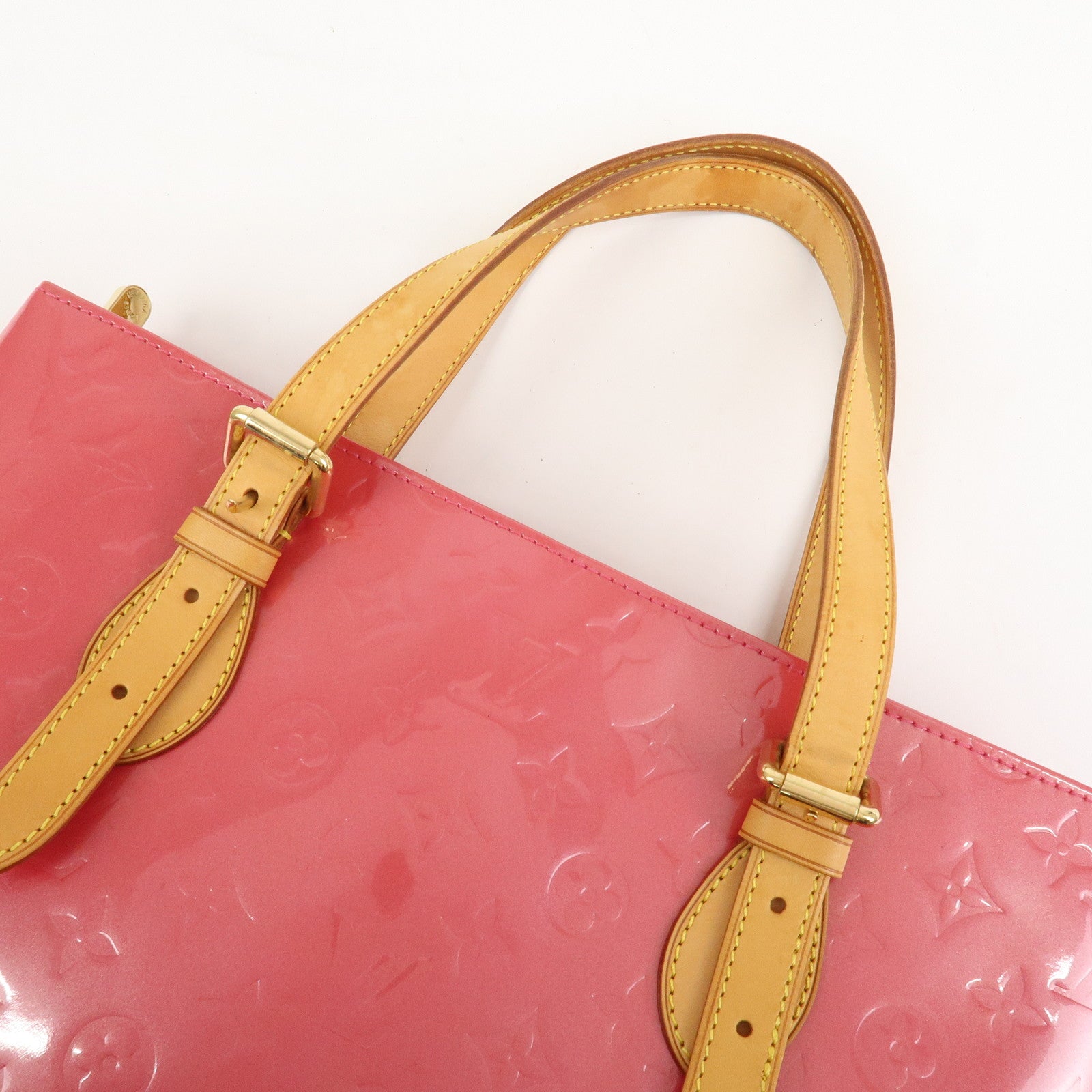 Louis Vuitton Monogram Vernis Leather Brentwood Framboise M9151F