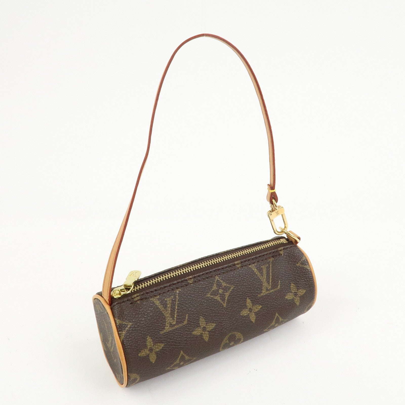 Louis Vuitton Monogram Mini Pouch for Papillon Bag Brown