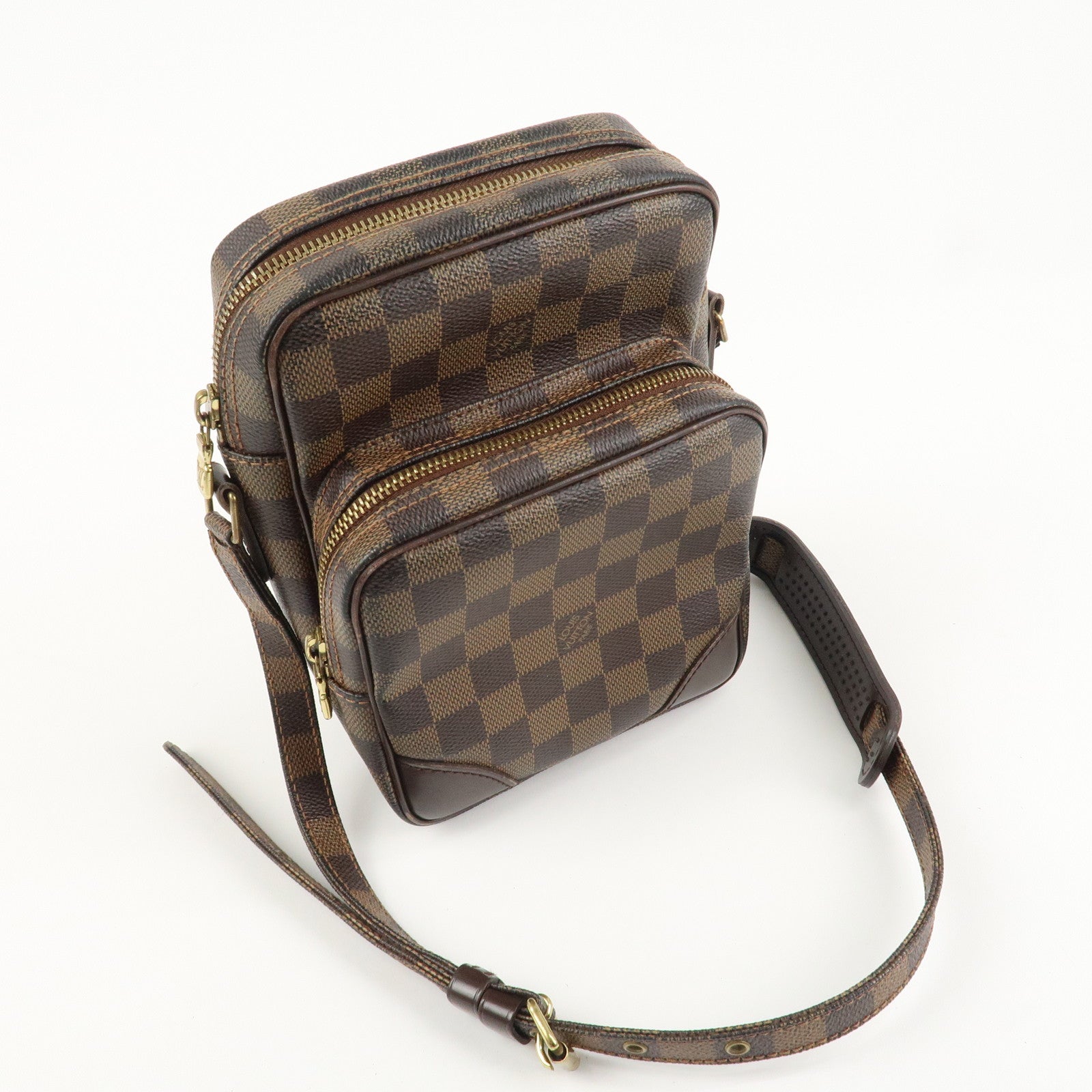 Louis Vuitton Amazone SPO Damier Ebene Shoulder Bag N48074 Used