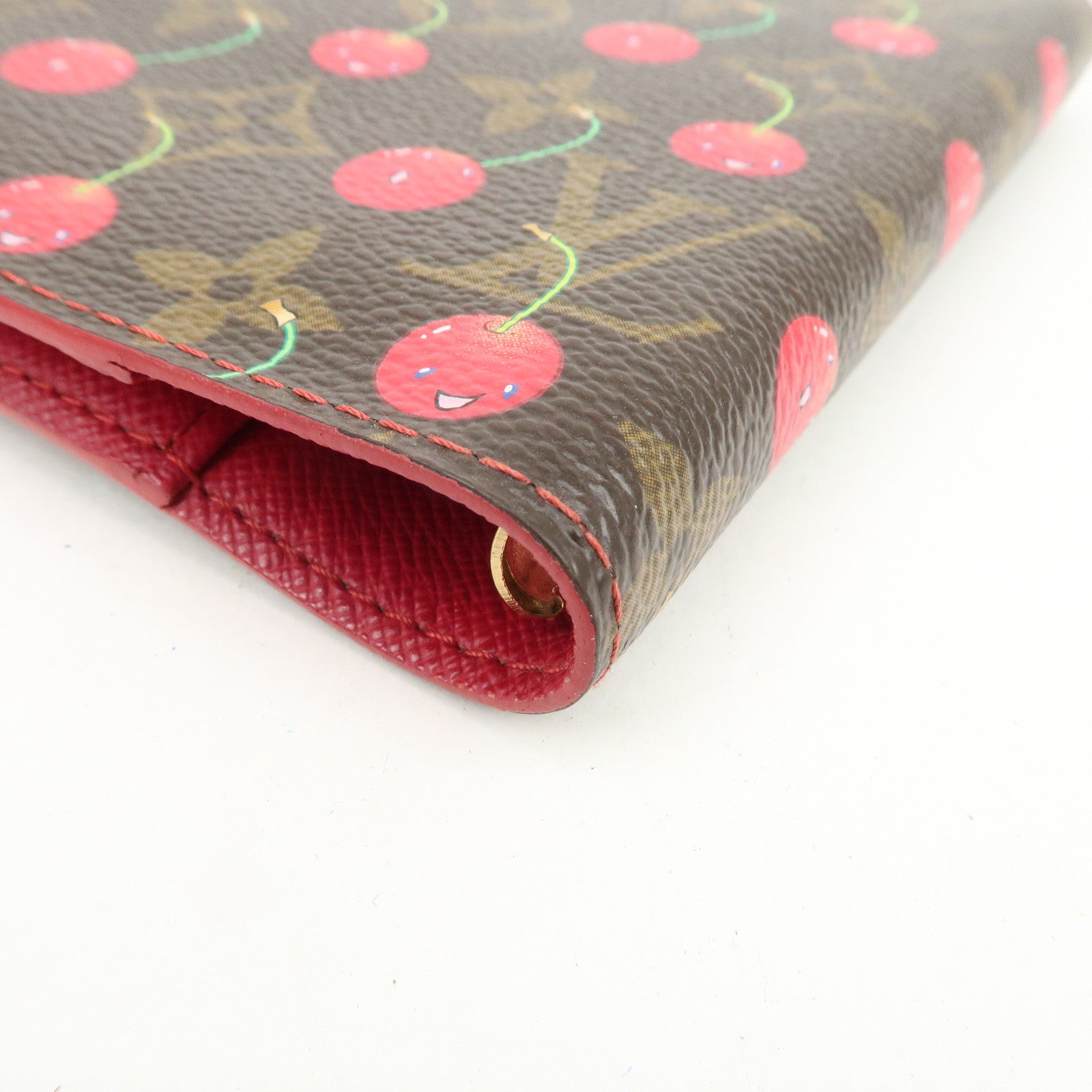 Louis Vuitton Monogram Cherry Agenda PM Planner Cover R21023