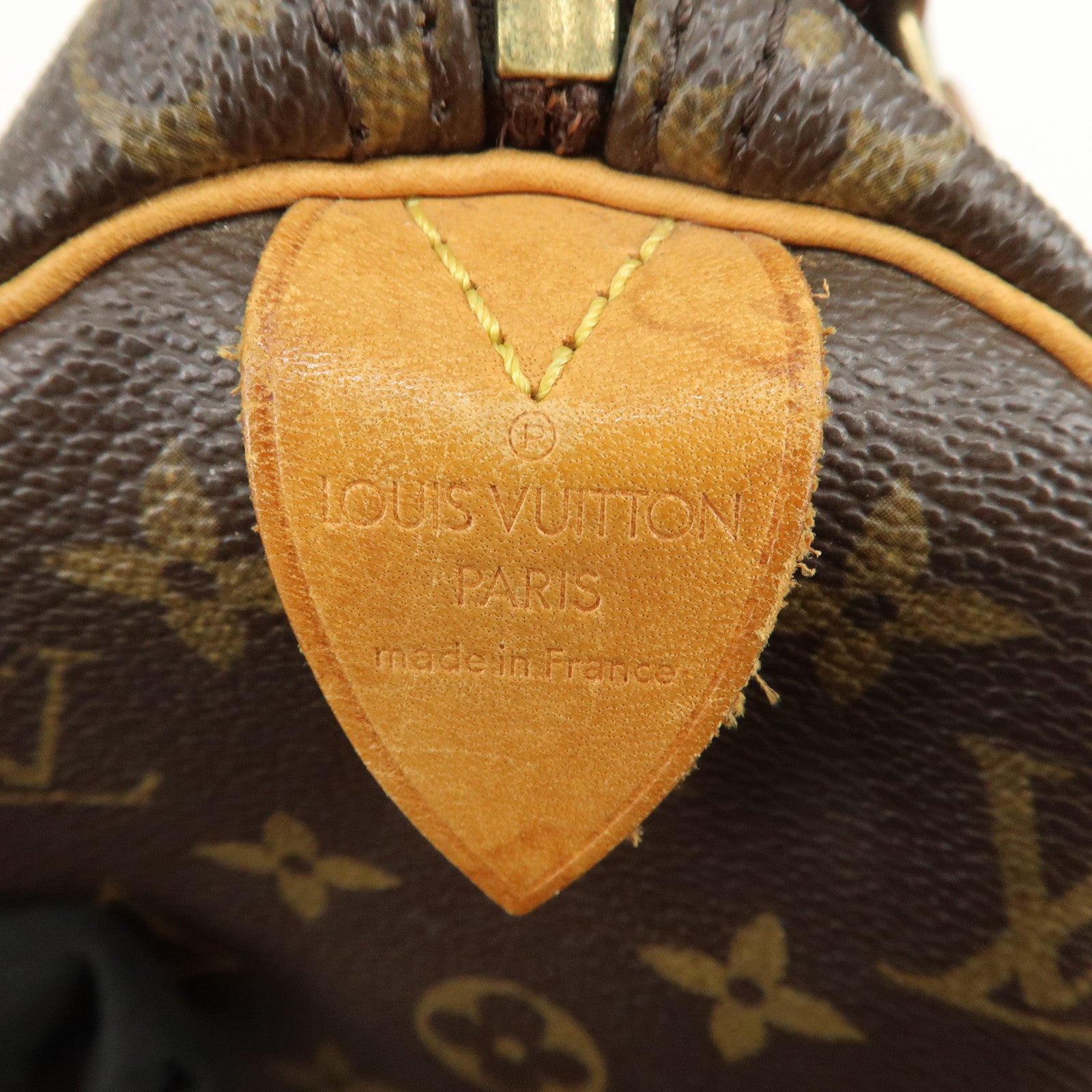 Louis Vuitton Monogram Speedy 25 Boston Bag Hand Bag Brown M41528