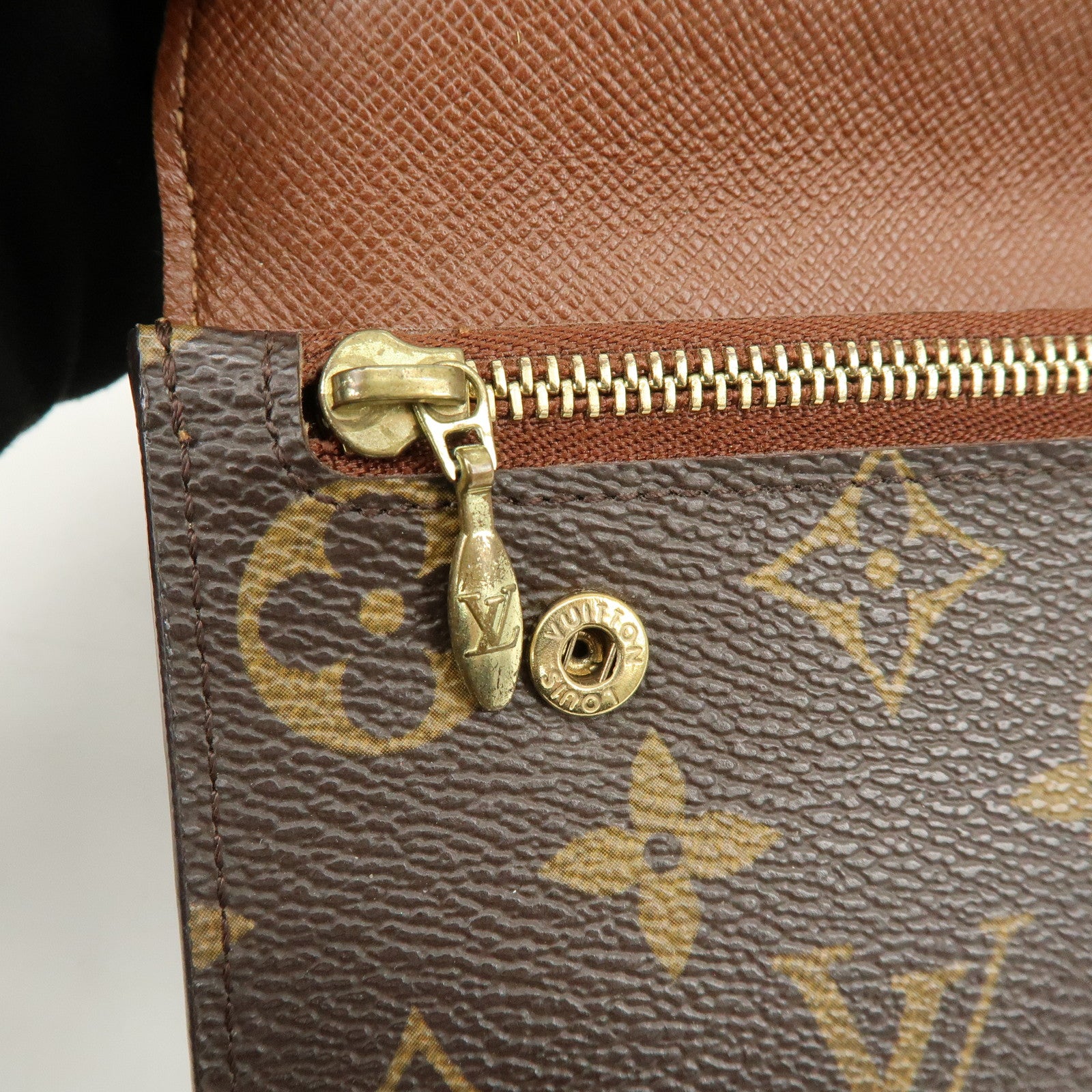 Louis Vuitton Monogram Portefeuille Accordion Long Wallet M58008