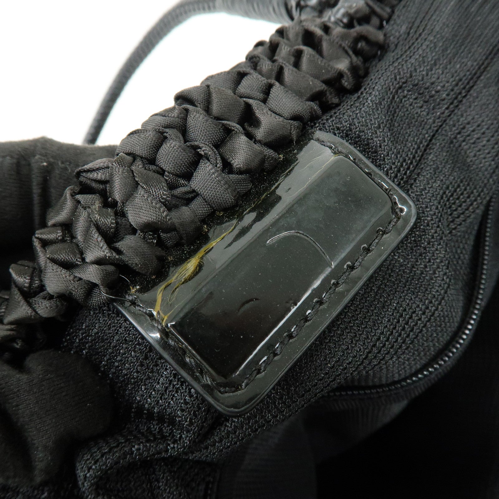 ANTEPRIMA Wire Nylon Tote Bag Hand Bag Black