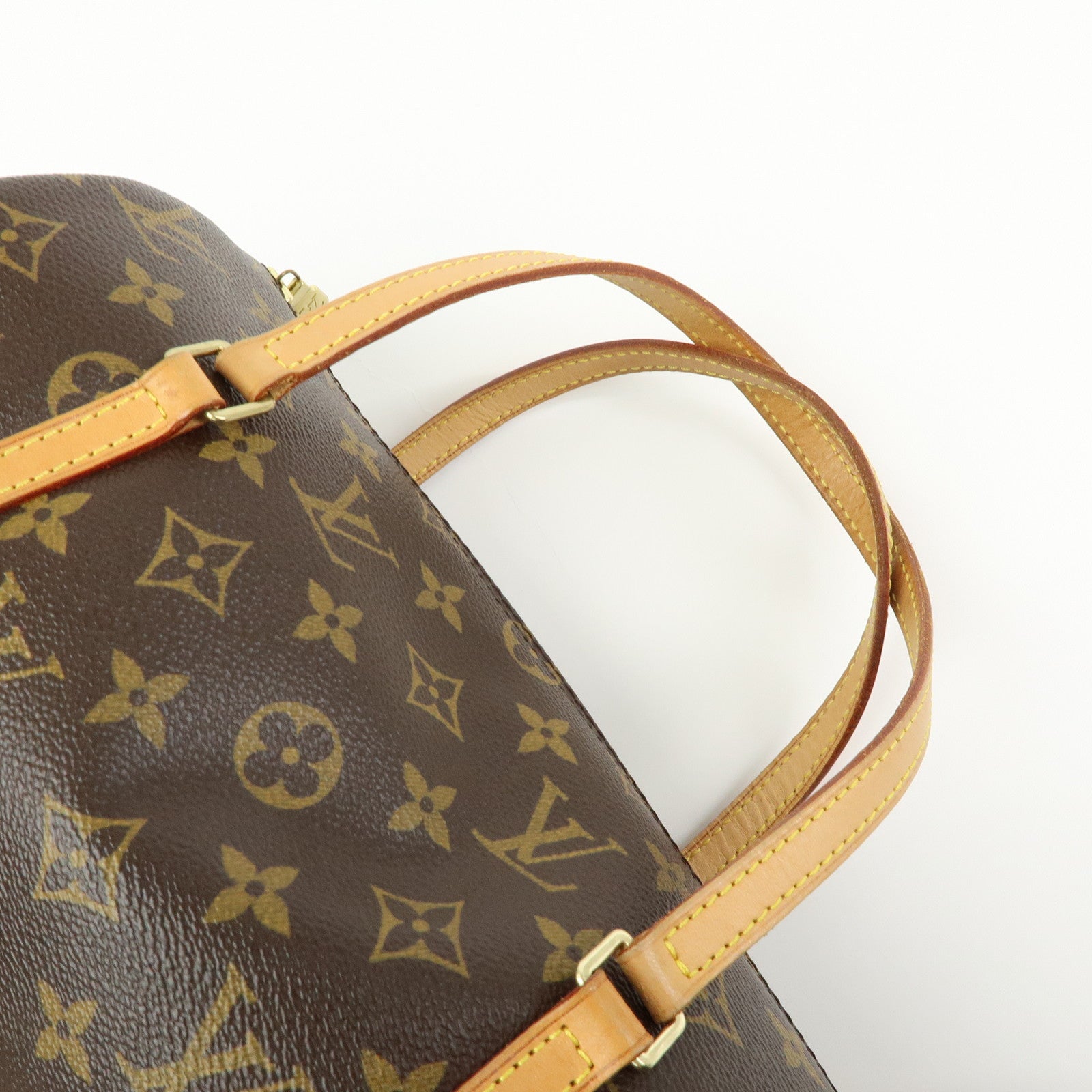 Louis Vuitton Monogram Papillon 26 Hand Bag Brown M51386
