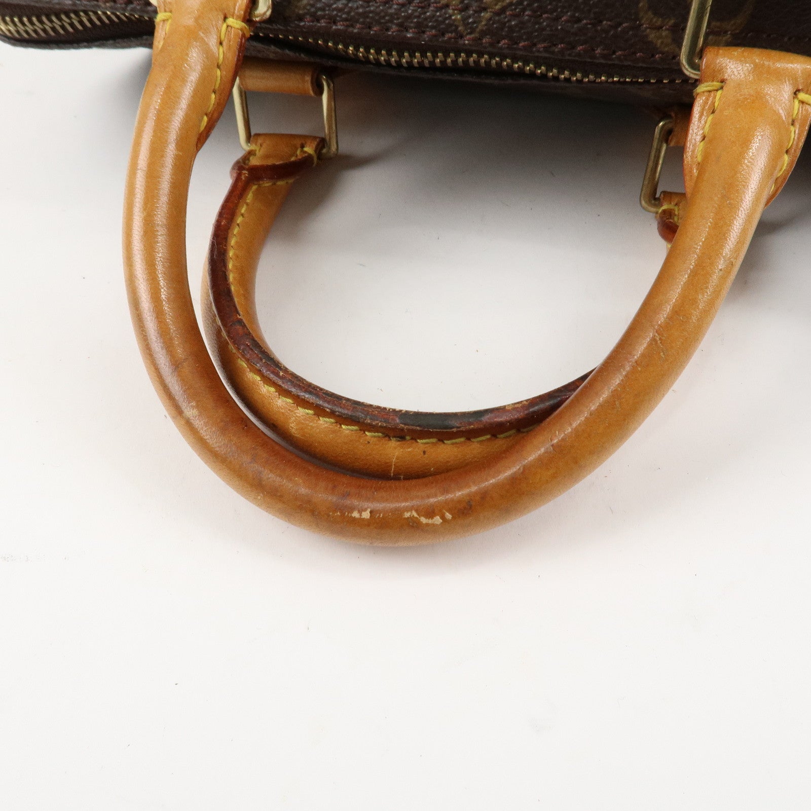 Louis Vuitton Monogram Speedy 25 Hand Bag Boston Bag M41528 Used