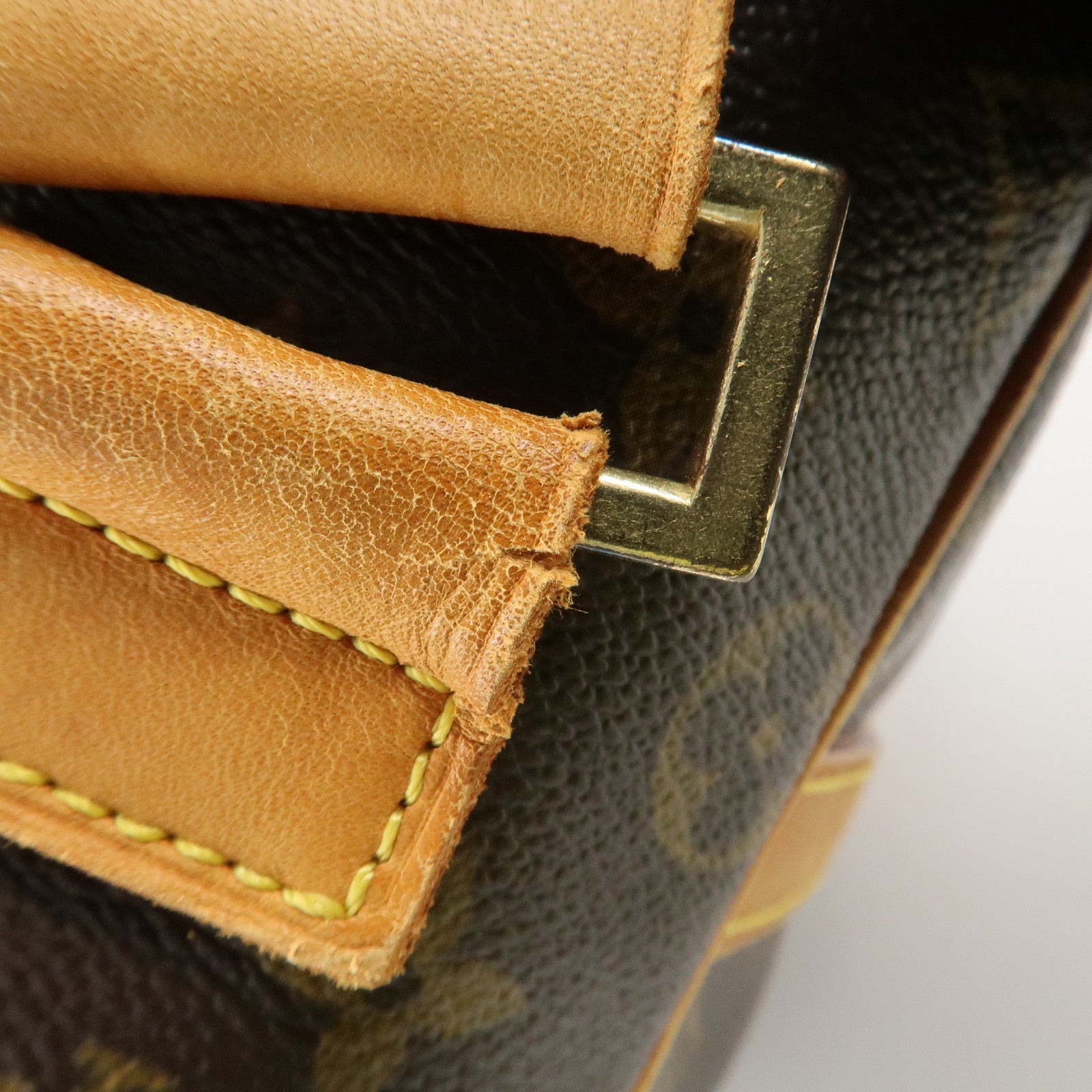 Louis Vuitton Monogram Abbesses Messenger Bag Brown M45257 Used