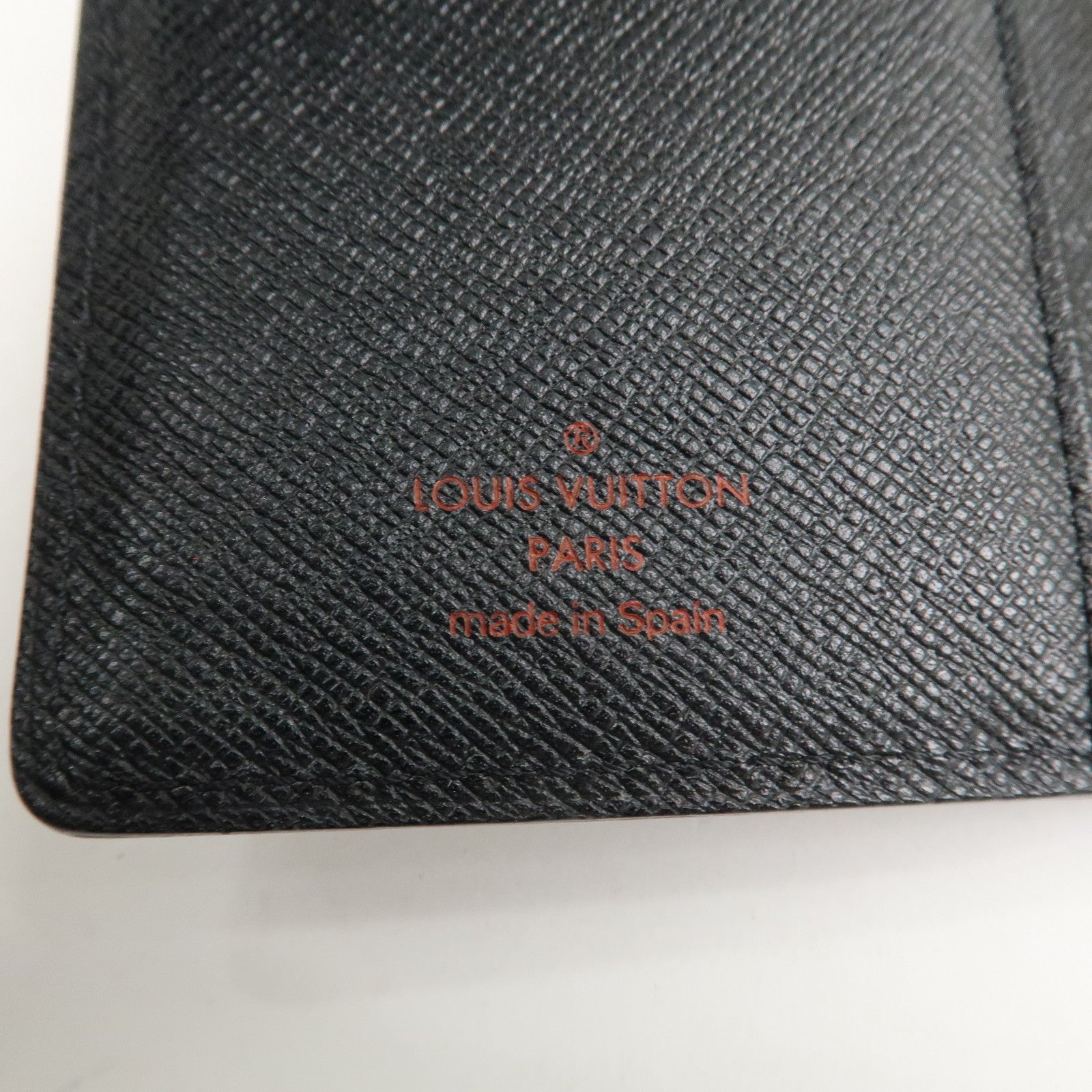 Louis Vuitton Epi Agenda PM Planner Cover Noir R20052