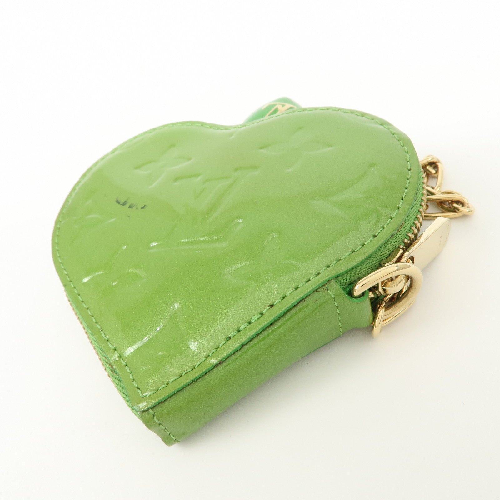 Louis Vuitton Monogram Vernis Porte Monnaie Coeur Vertonic M93659